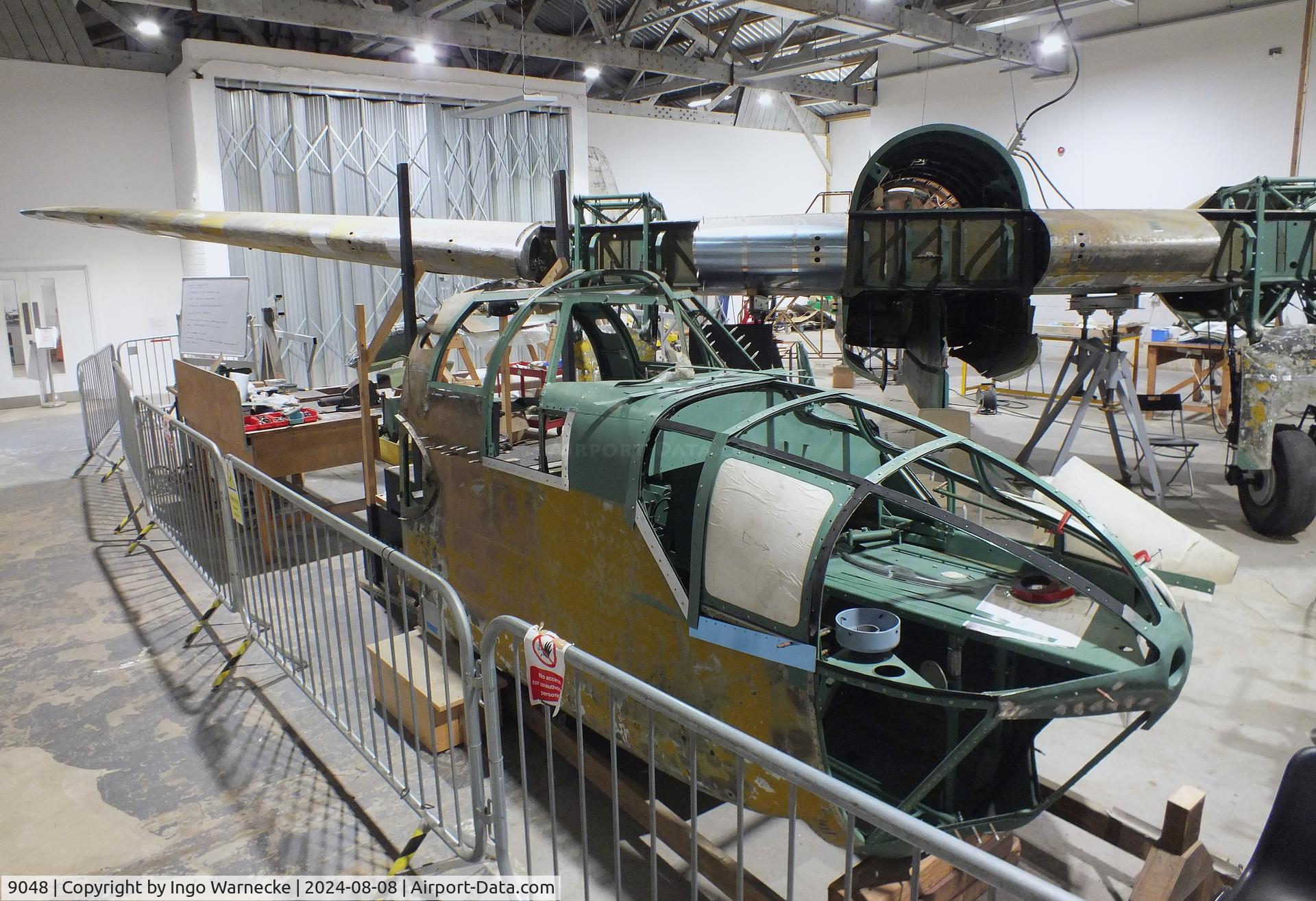 9048, Bristol 149 Bolingbroke Mk.IVT C/N not found_9048, Fairchild (Canada) Bolingbroke Mk IVT getting restored at Aerospace Bristol
