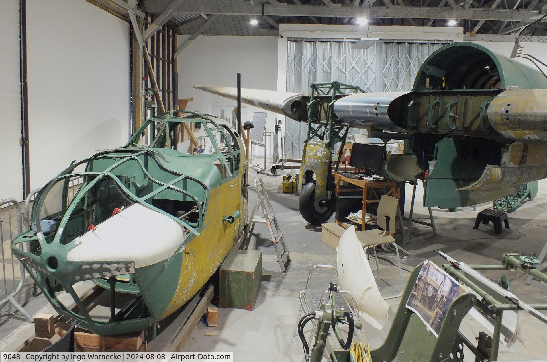 9048, Bristol 149 Bolingbroke Mk.IVT C/N not found_9048, Fairchild (Canada) Bolingbroke Mk IVT getting restored at Aerospace Bristol