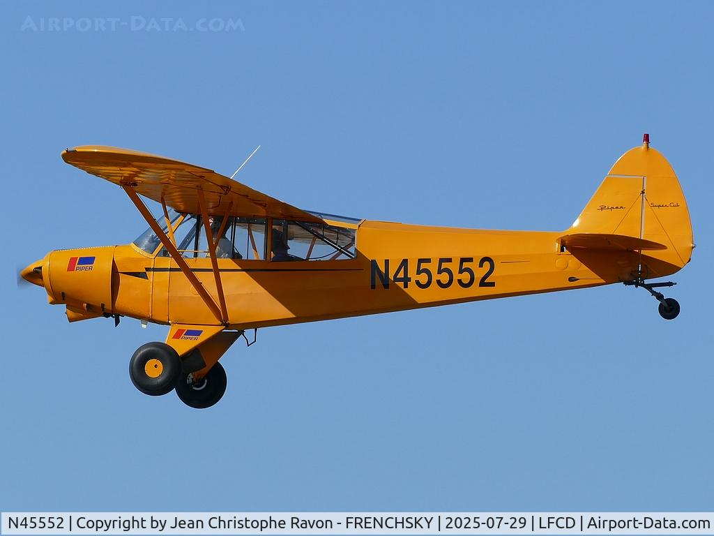 N45552, 1967 Piper PA-18-150 Super Cub C/N 18-8563, private Piper