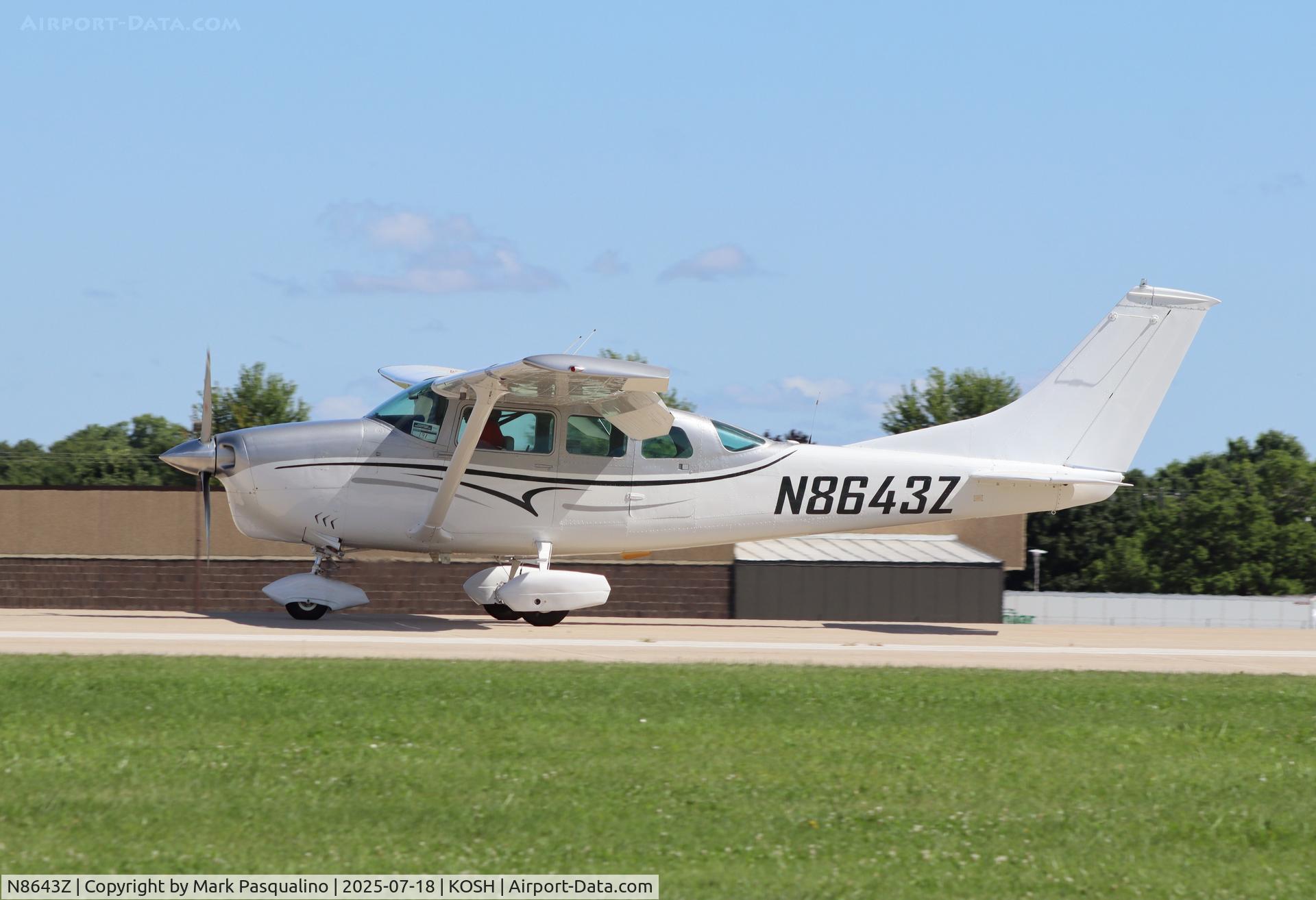 N8643Z, 1967 Cessna P206C Super Skylane C/N P206-0443, Cessna P206C