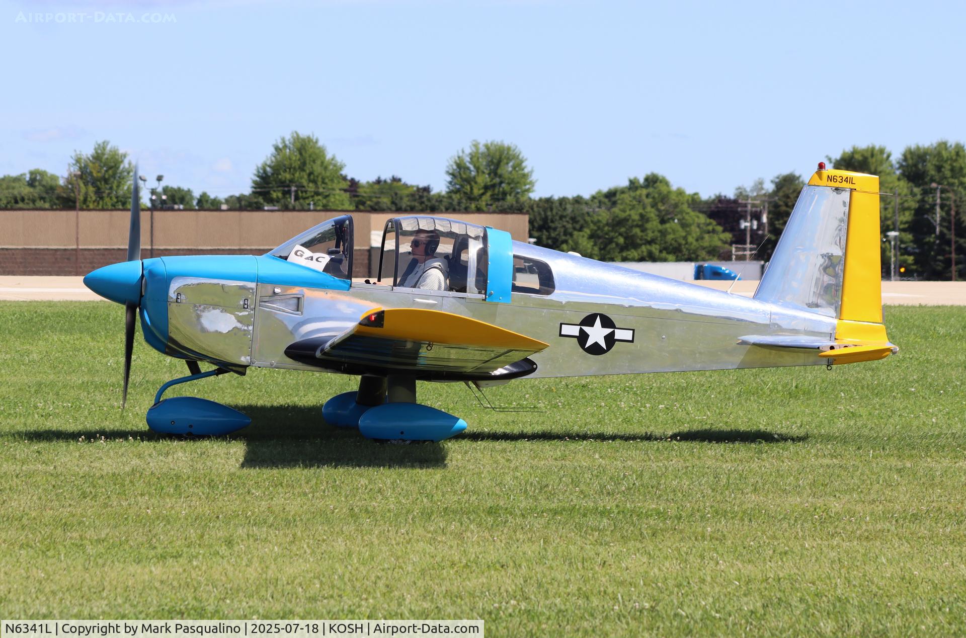 N6341L, 1972 American Aviation AA-1A Trainer C/N AA1A-0341, American Aviation AA-1A
