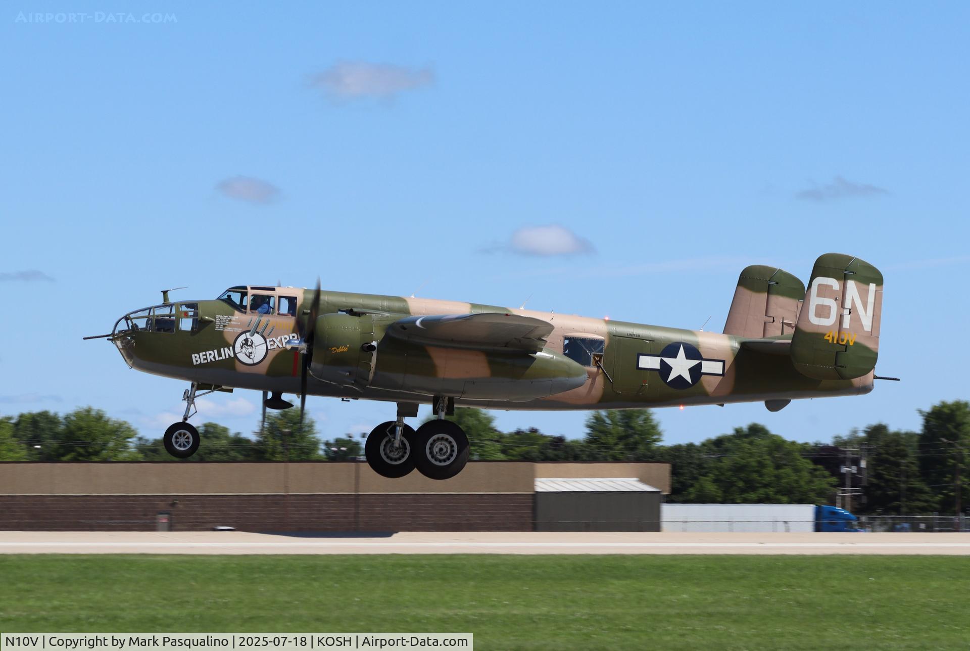 N10V, 1943 North American B-25H Mitchell C/N 98-21433, North American B-25H