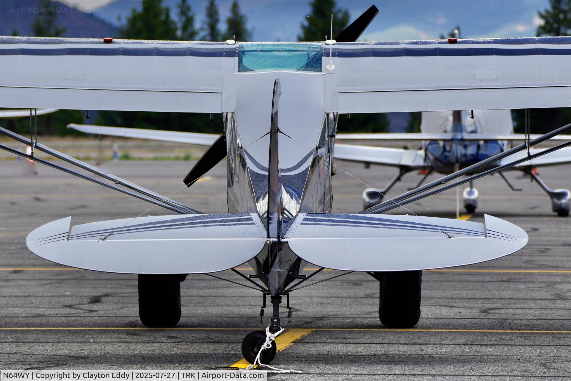 N64WY, 2020 Aviat Aircraft Inc A-1C-180 Husky C/N 3164, 25th anniversary Truckee Tahoe airport in California 2025