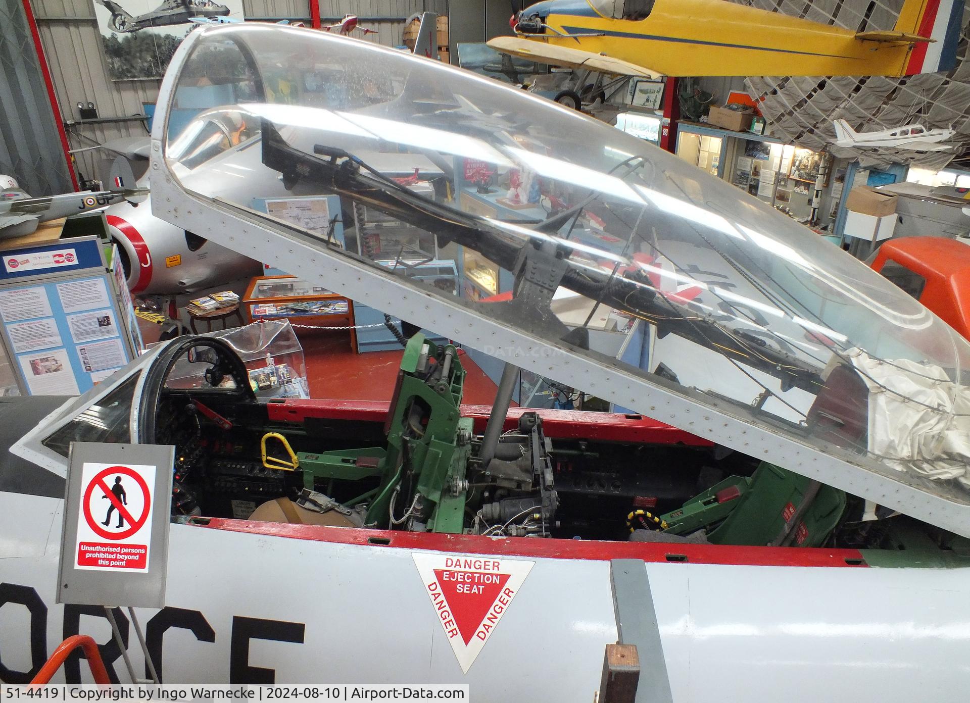 51-4419, 1949 Lockheed T-33A Shooting Star C/N 580-5714, Lockheed T-33A at the Midlands Air Museum Coventry #c