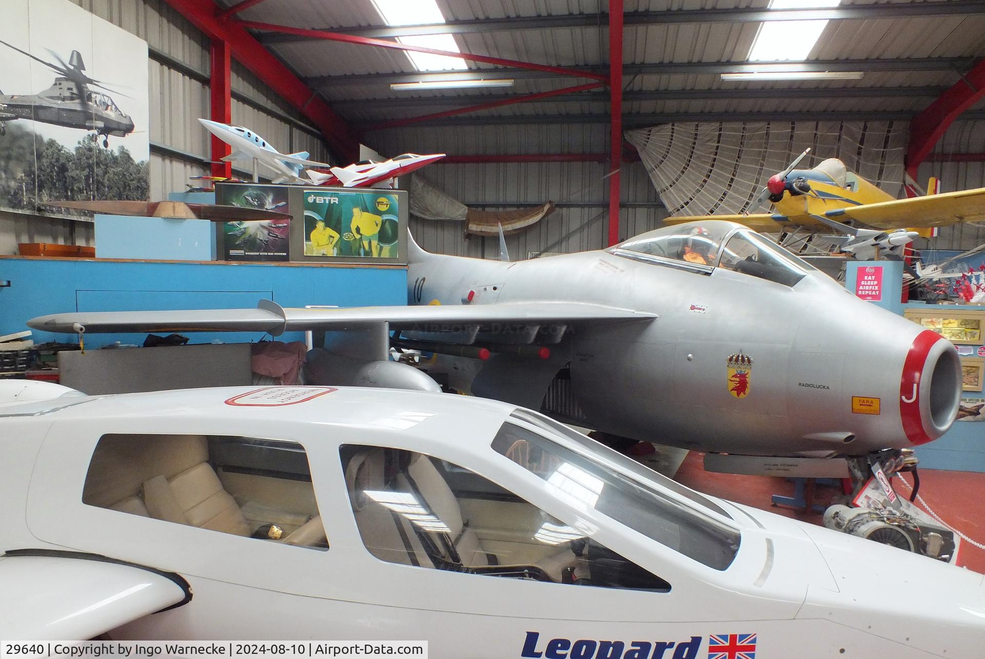 29640, Saab J-29F Tunnan C/N 29640, SAAB J29F Tunnan at the Midlands Air Museum Coventry