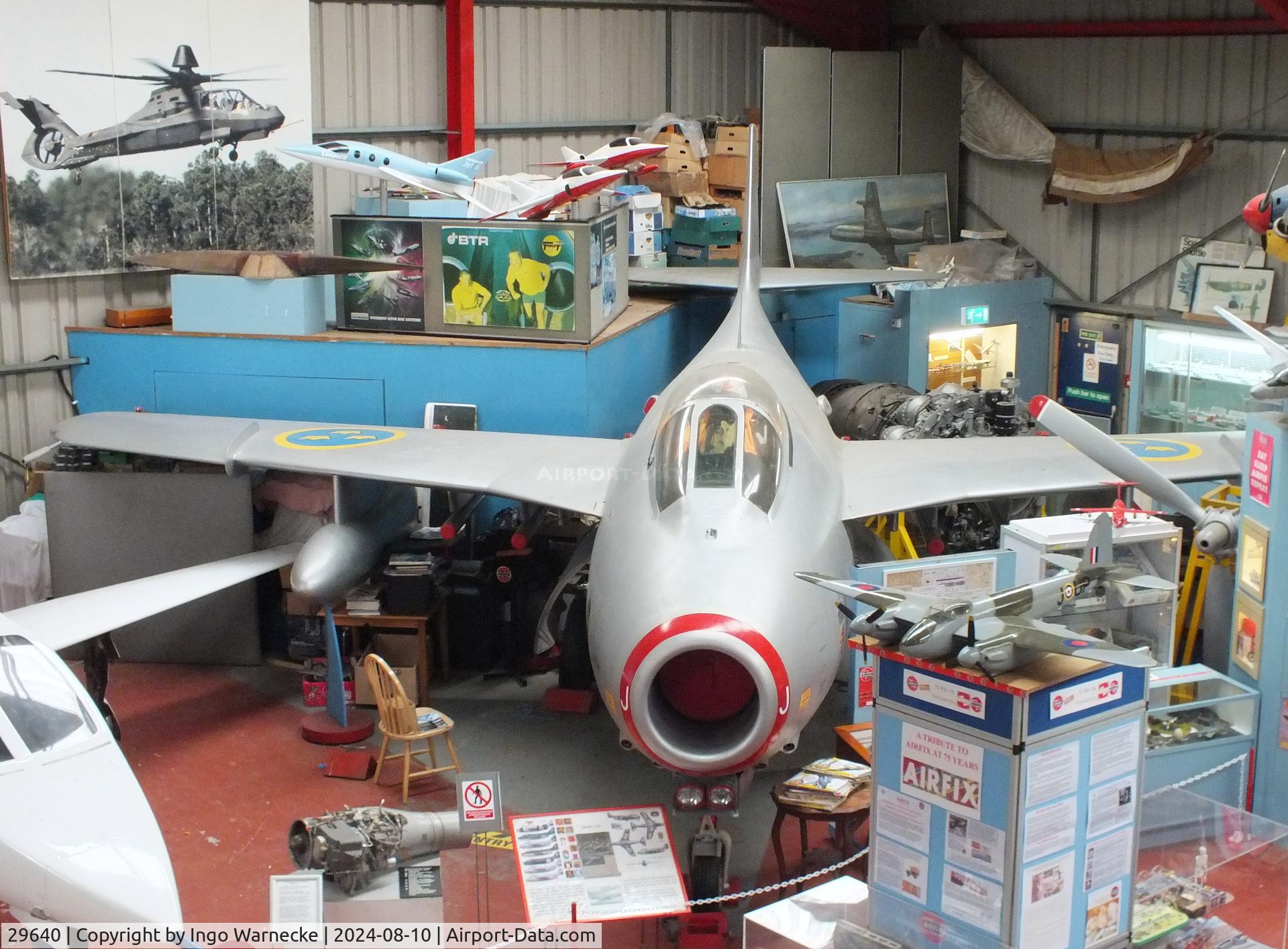29640, Saab J-29F Tunnan C/N 29640, SAAB J29F Tunnan at the Midlands Air Museum Coventry