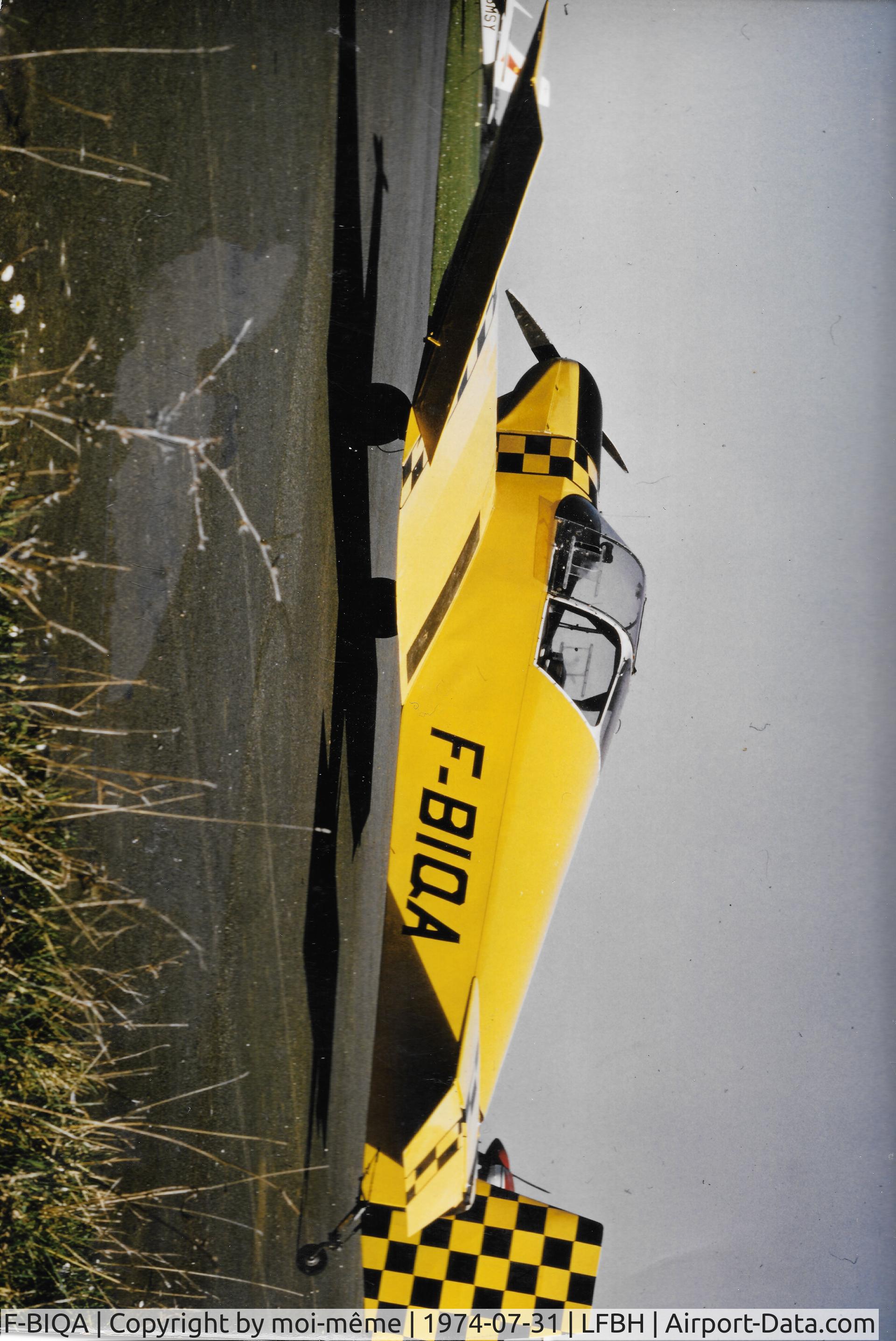 F-BIQA, Wassmer (Jodel) D-112 Club C/N 572, Souvenir d'un convoyage entre La Rochelle et Dijon Darois