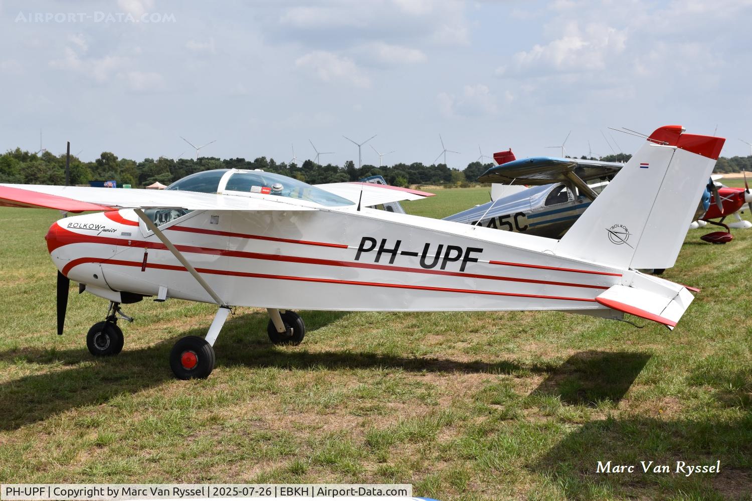 PH-UPF, 1967 Bolkow Bo-208C Junior C/N 637, At Keiheuvel Fly-in.  Ex HB-UPF.