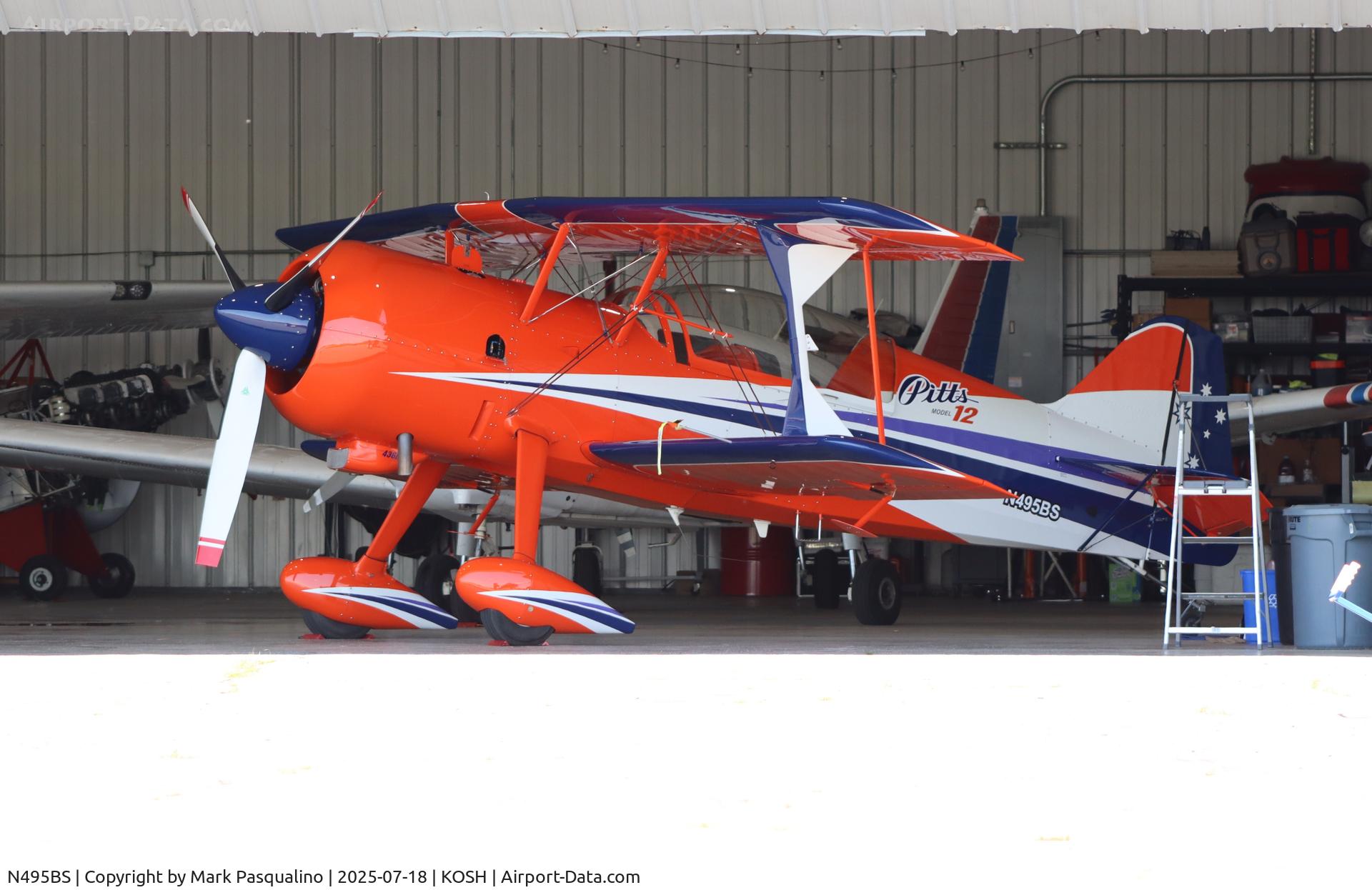 N495BS, 2013 Pitts Model 12 C/N 320, Pitts Model 12
