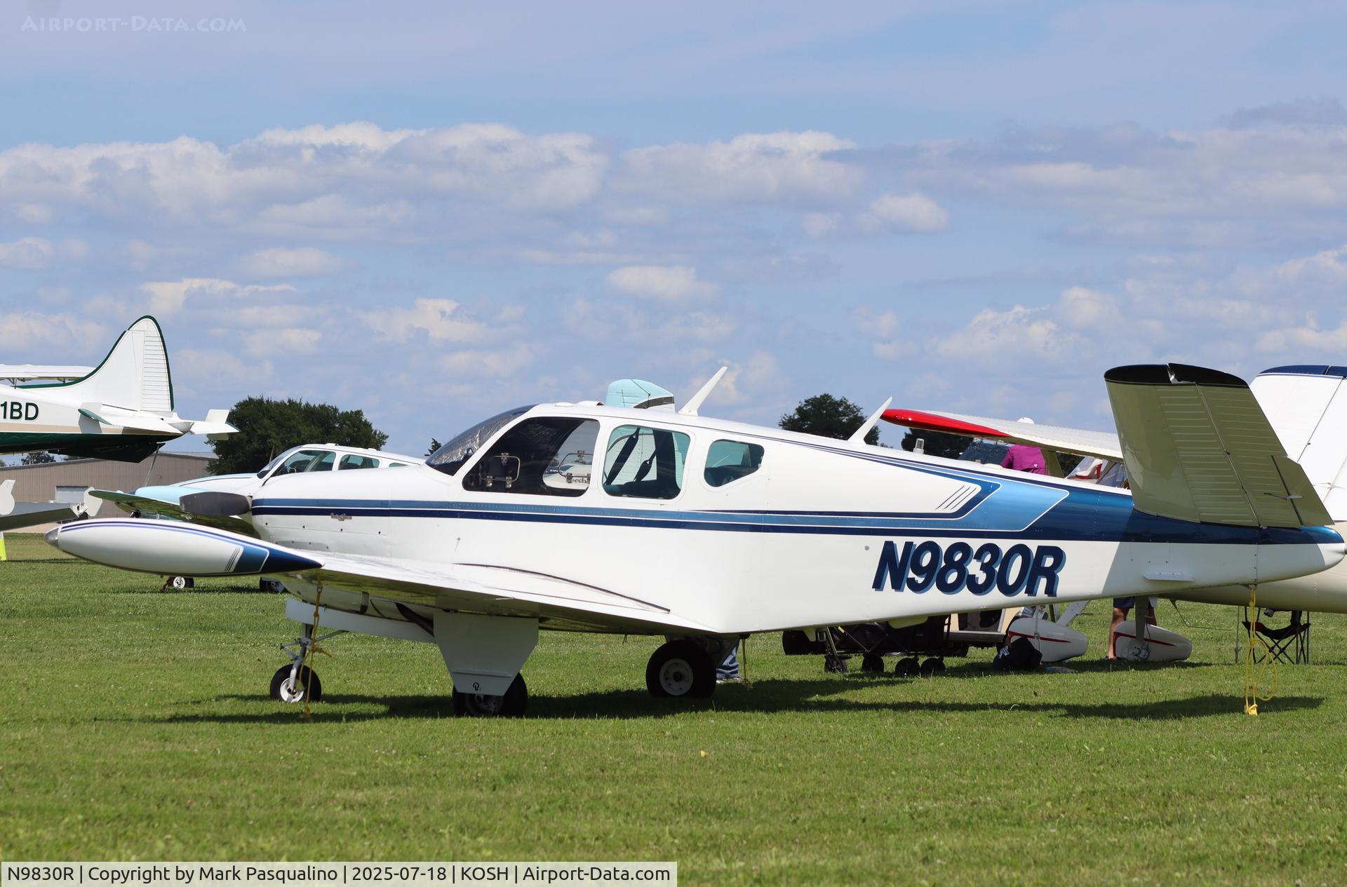 N9830R, 1960 Beech M35 Bonanza C/N D-6349, Beech M35