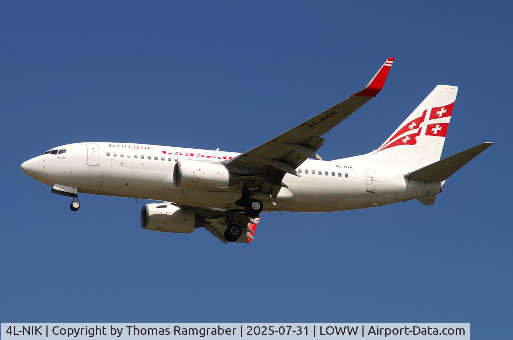 4L-NIK, 2009 Boeing 737-783 C/N 34548, Georgian Airways Boeing 737-700