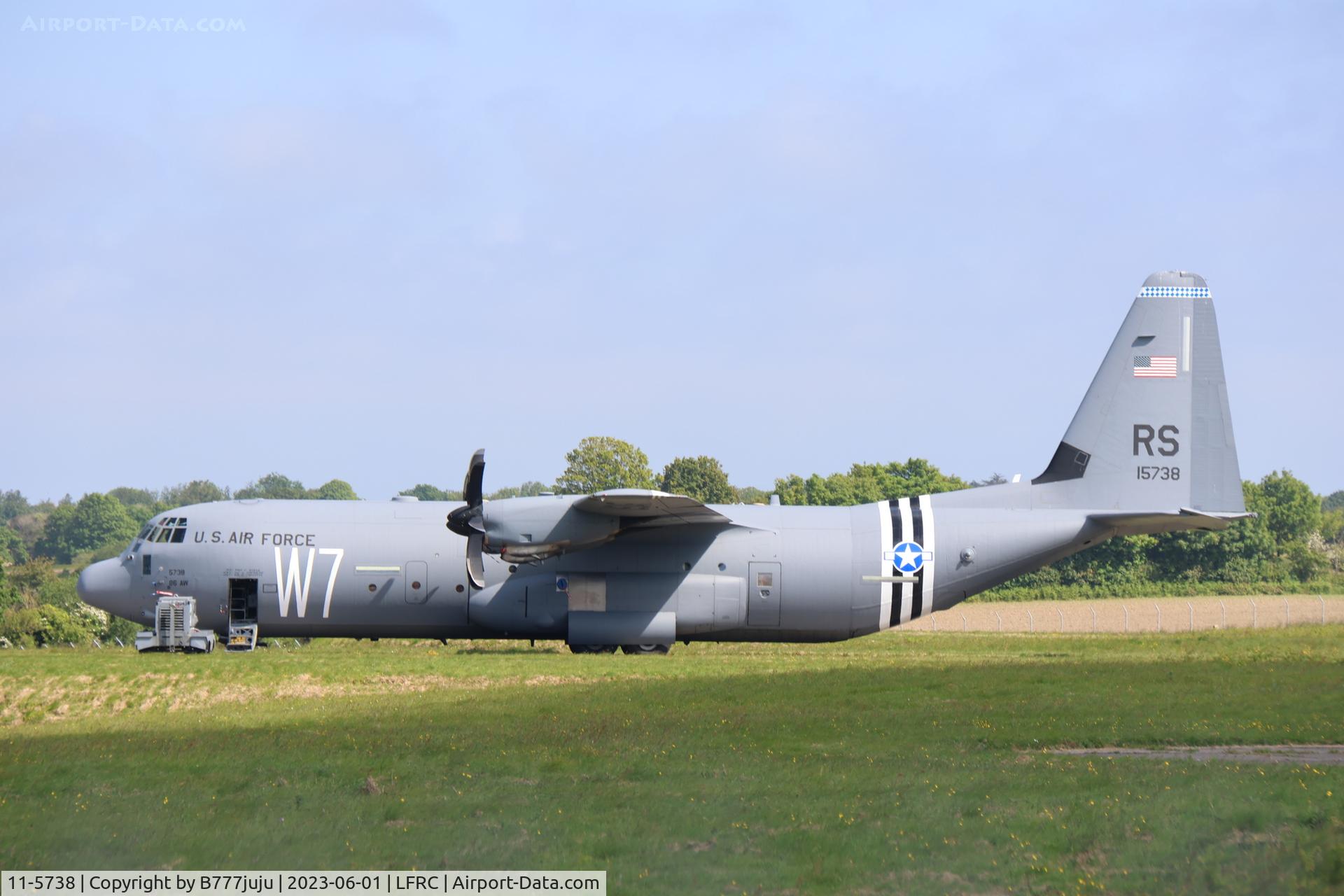11-5738, 2013 Lockheed Martin C-130J-30 Super Hercules C/N 382-5738, during D-Day commemoration