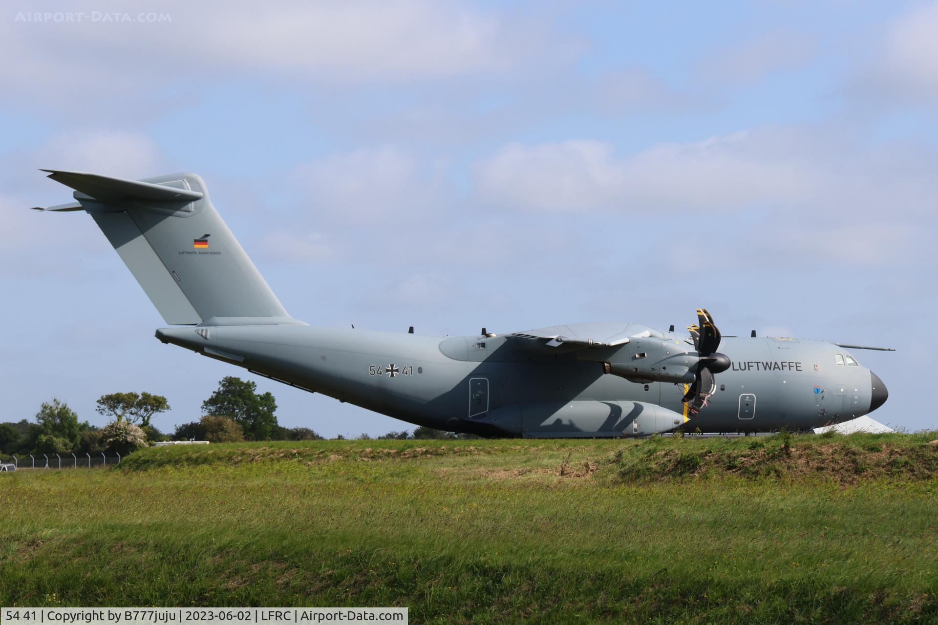 54 41, 2022 Airbus A400M-180 C/N 126, during D-Day commemoration