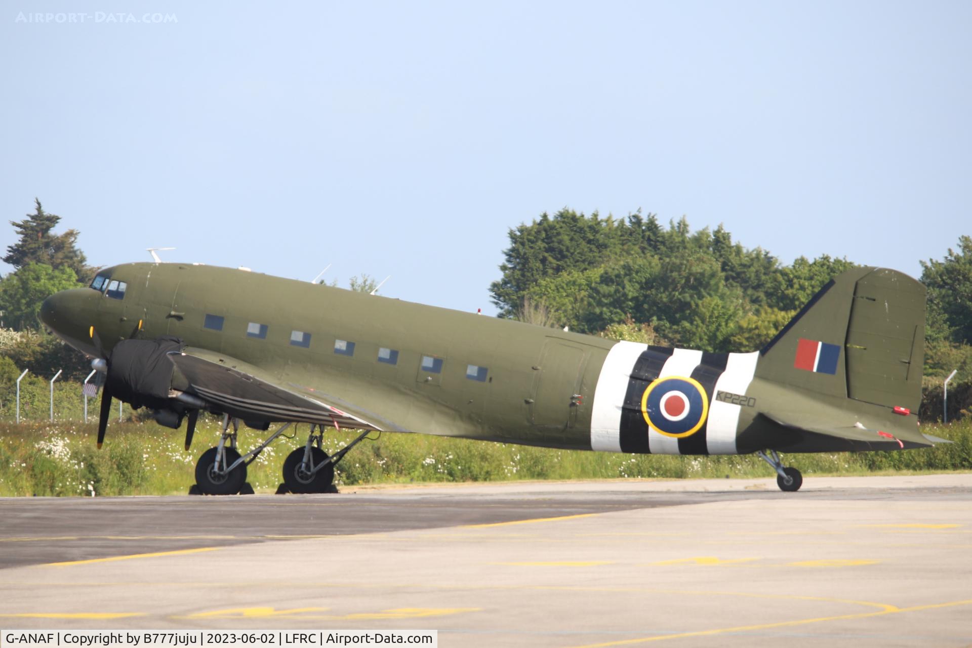 G-ANAF, 1944 Douglas DC-3C-R-1830-90C (C-47B) C/N 33436, during D-Day commemoration