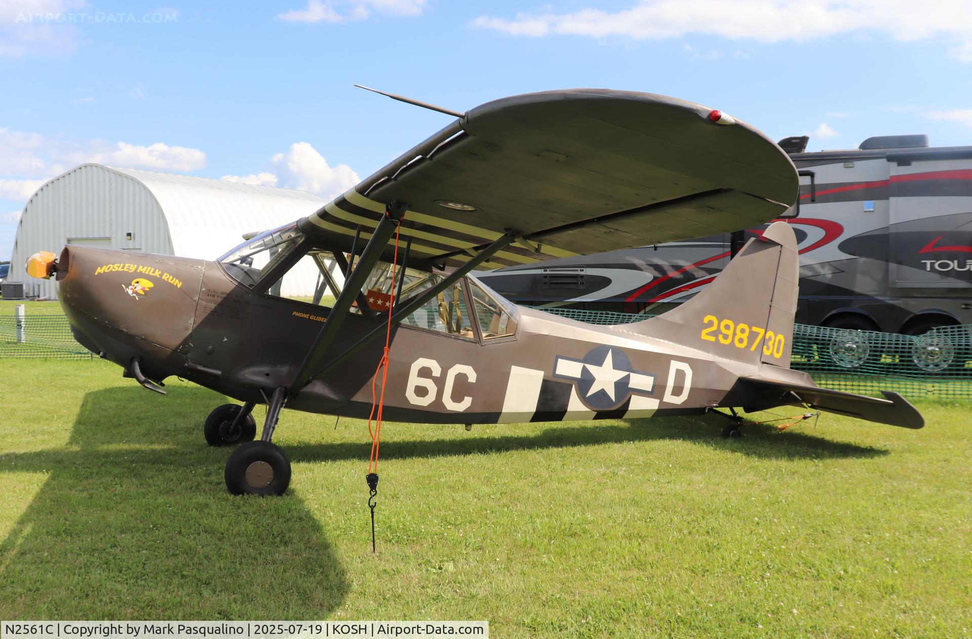 N2561C, Stinson L-5E Sentinel C/N 4472, Stinson L-5E