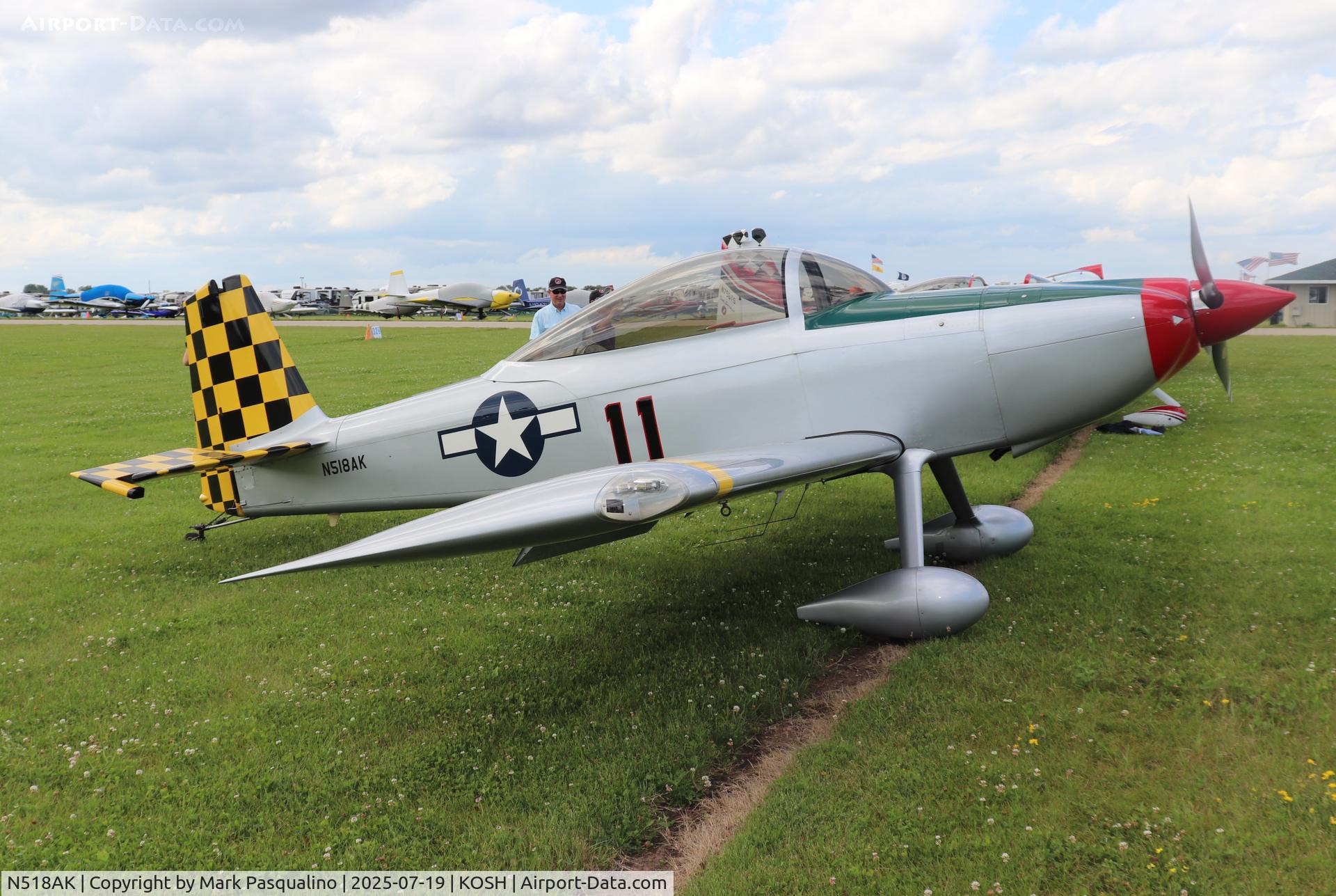 N518AK, 2015 Vans RV-8 C/N 81068, Vans RV-8