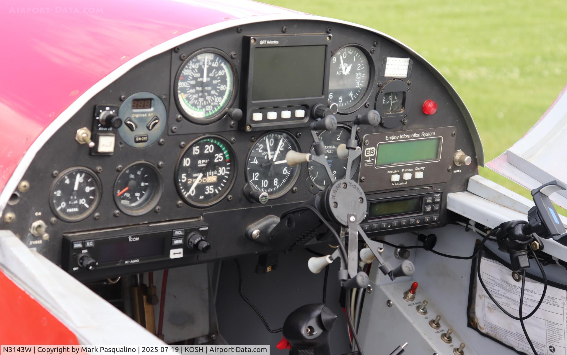 N3143W, 1991 Vans RV-4 C/N 1920, Vans RV-4
