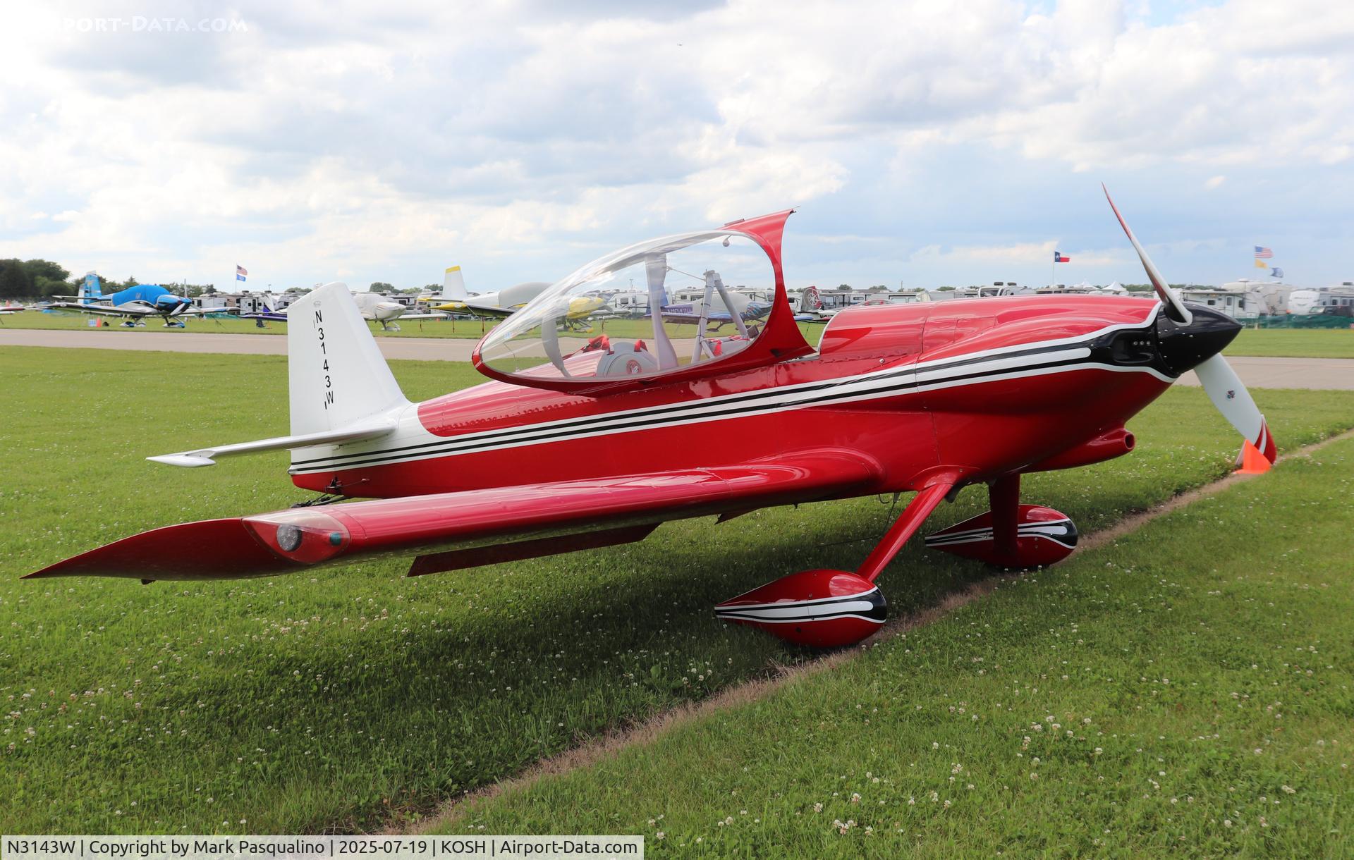 N3143W, 1991 Vans RV-4 C/N 1920, Vans RV-4