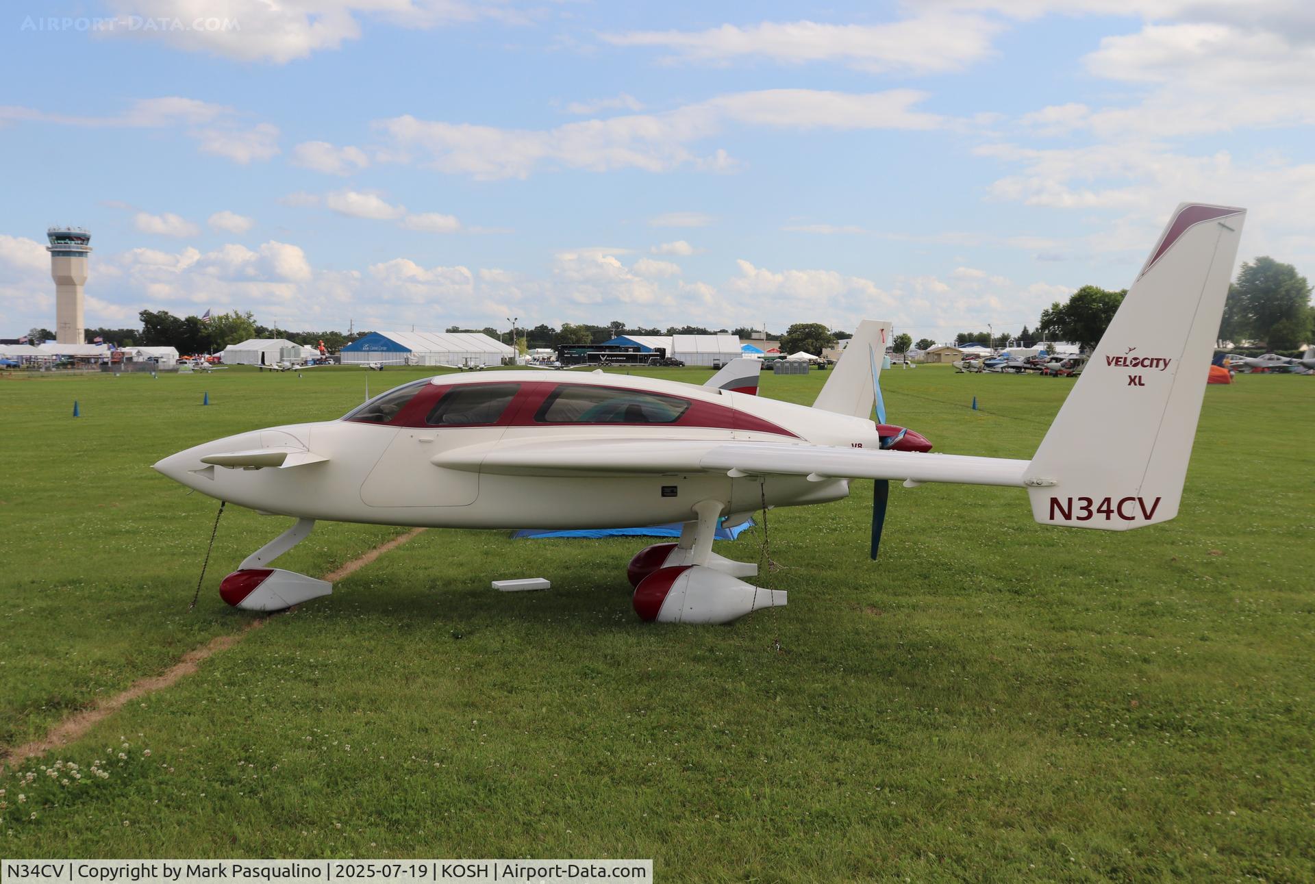 N34CV, Velocity Velocity 173 FG XL C/N 3FX005, Velocity 173 FG XL