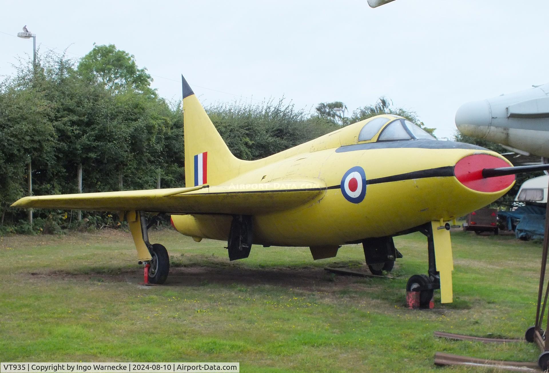 VT935, 1950 Boulton Paul P.111A C/N Not found VT935, Boulton Paul P.111A at the Midlands Air Museum Coventry
