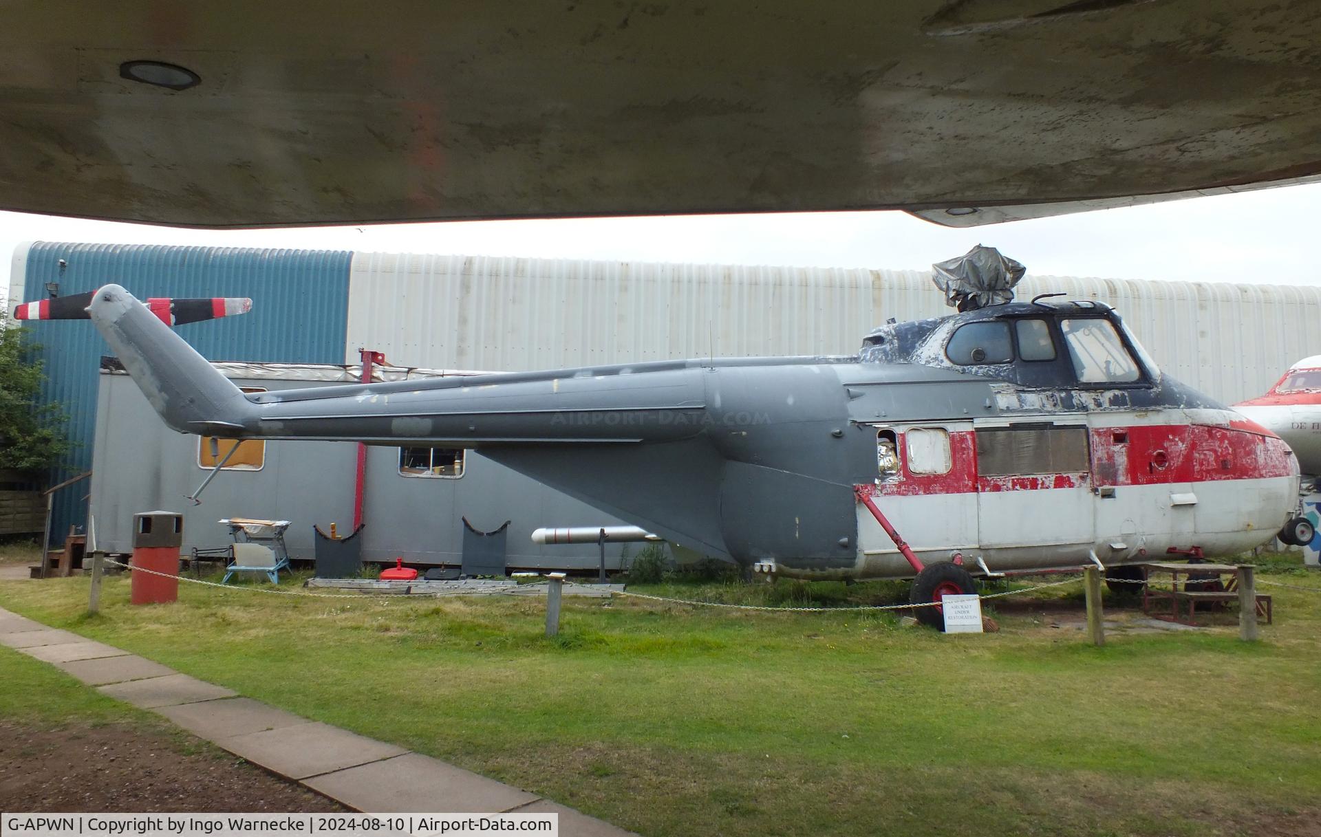 G-APWN, 1959 Westland S.55 Whirlwind Series 3 C/N WA298, Westland WS-55 Whirlwind Srs3 at the Midlands Air Museum Coventry