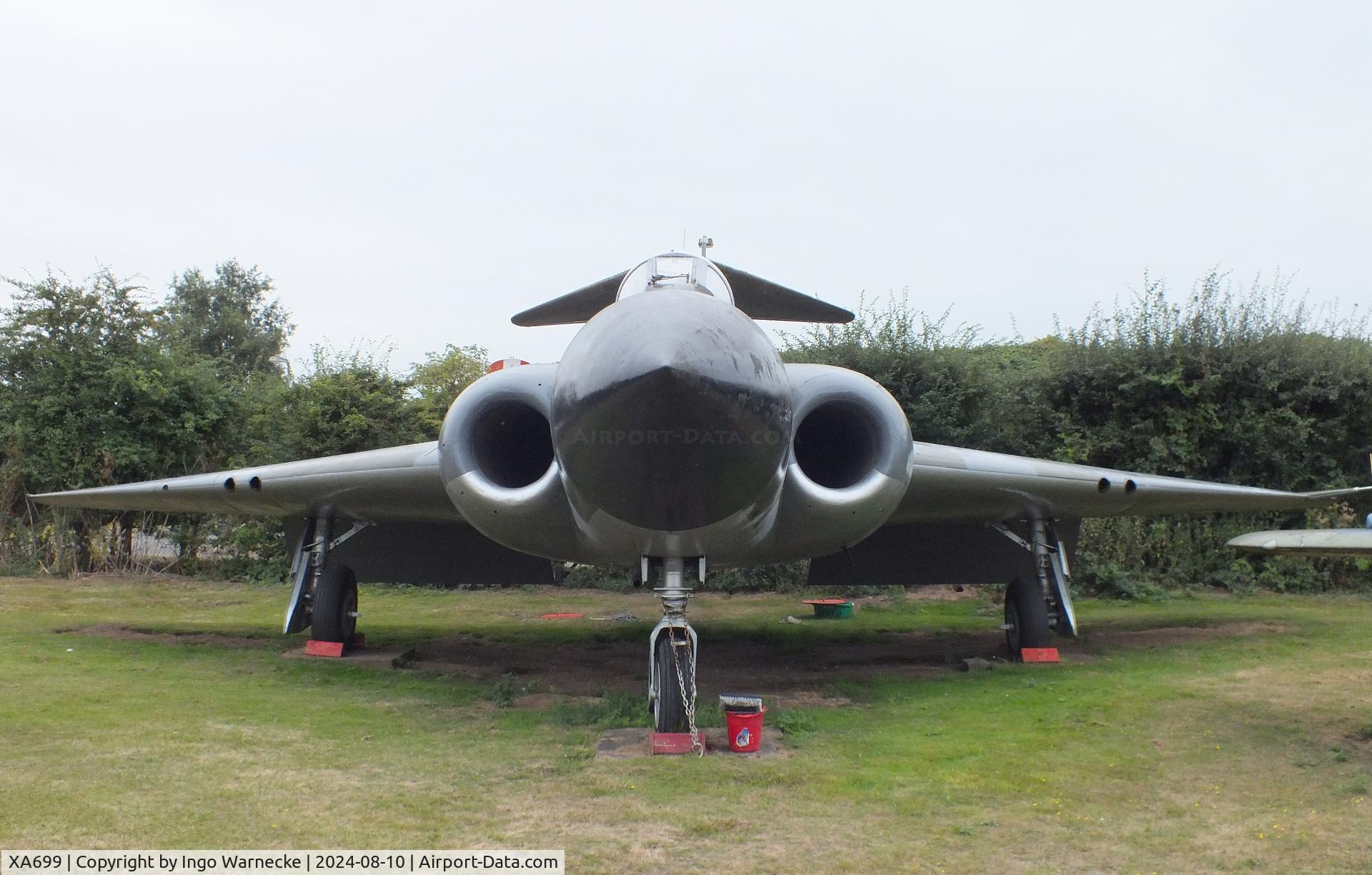 XA699, 1957 Gloster Javelin FAW.5 C/N Not found XA699, Gloster Javelin FAW5 at the Midlands Air Museum Coventry