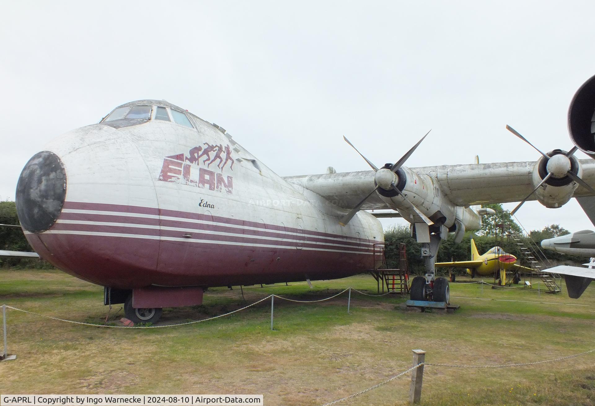 G-APRL, 1959 Armstrong Whitworth AW650 Argosy 101 C/N 6652, Armstrong Whitworth AW.650 Argosy 101 at the Midlands Air Museum Coventry