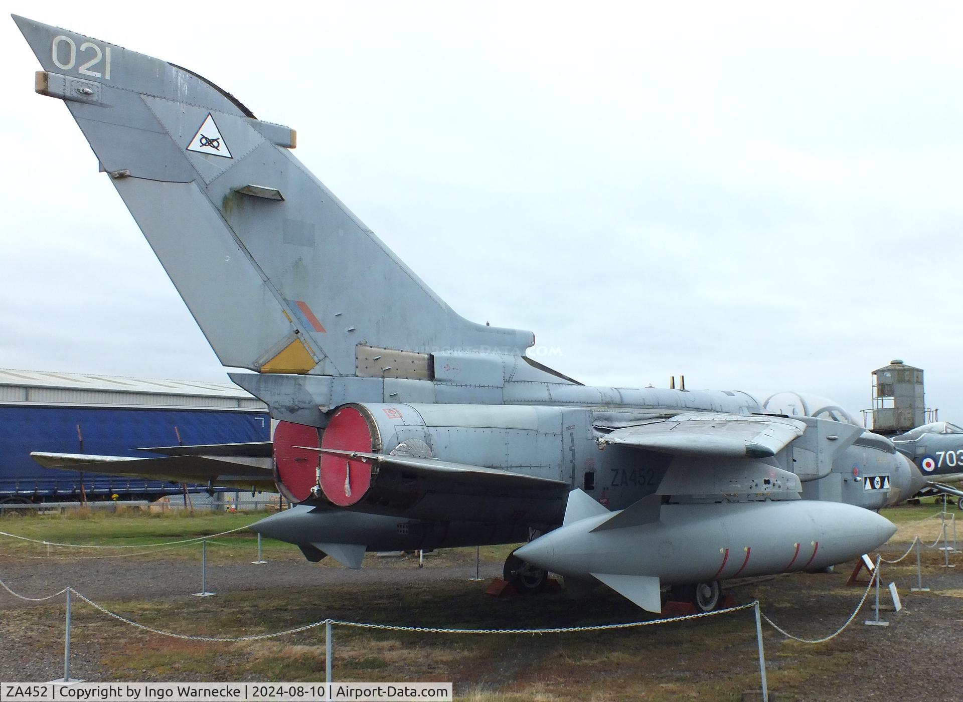 ZA452, 1983 Panavia Tornado GR.4 C/N 247/BS082/3118, Panavia Tornado GR4 at the Midlands Air Museum Coventry