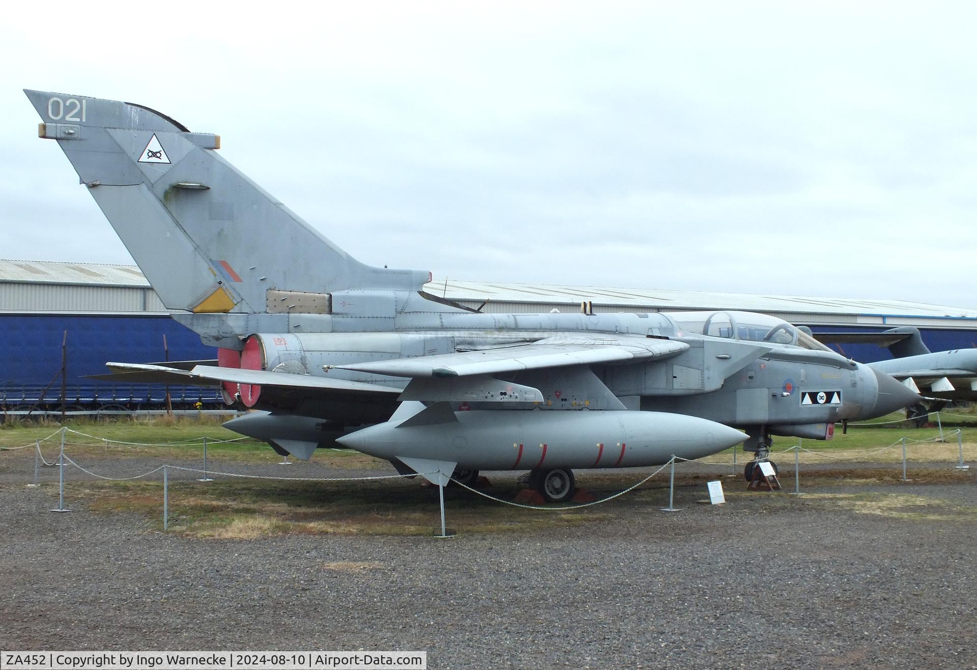ZA452, 1983 Panavia Tornado GR.4 C/N 247/BS082/3118, Panavia Tornado GR4 at the Midlands Air Museum Coventry