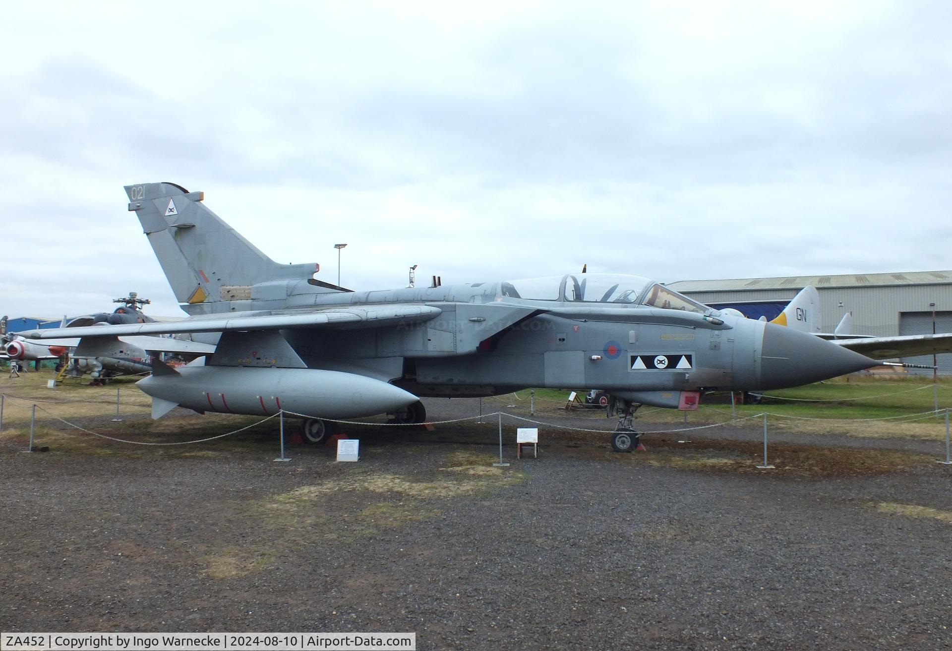 ZA452, 1983 Panavia Tornado GR.4 C/N 247/BS082/3118, Panavia Tornado GR4 at the Midlands Air Museum Coventry