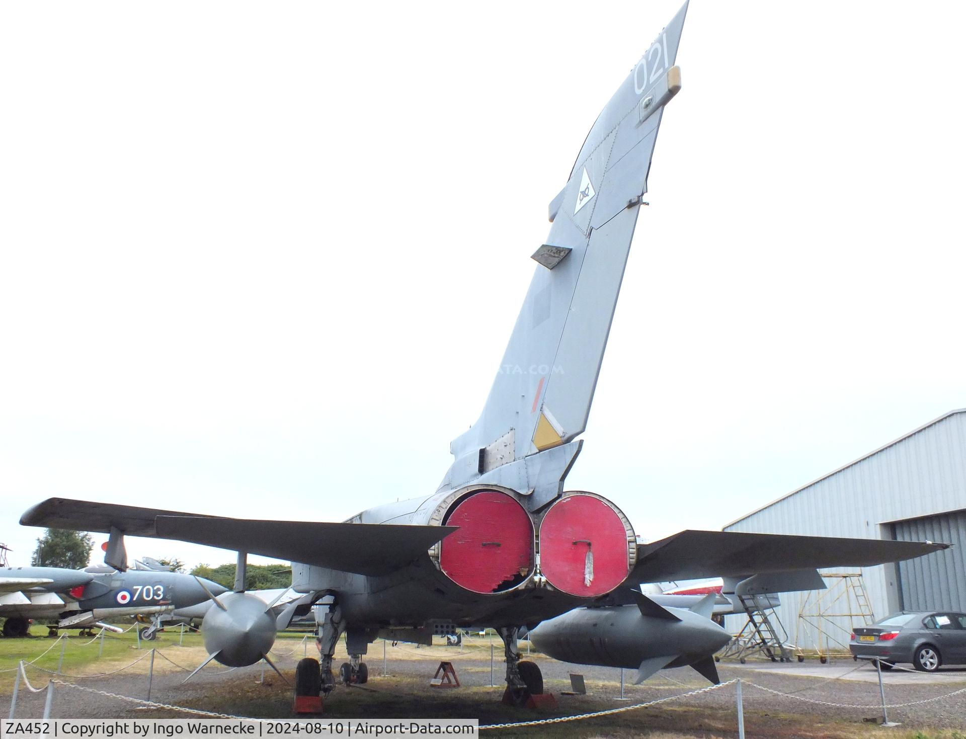 ZA452, 1983 Panavia Tornado GR.4 C/N 247/BS082/3118, Panavia Tornado GR4 at the Midlands Air Museum Coventry