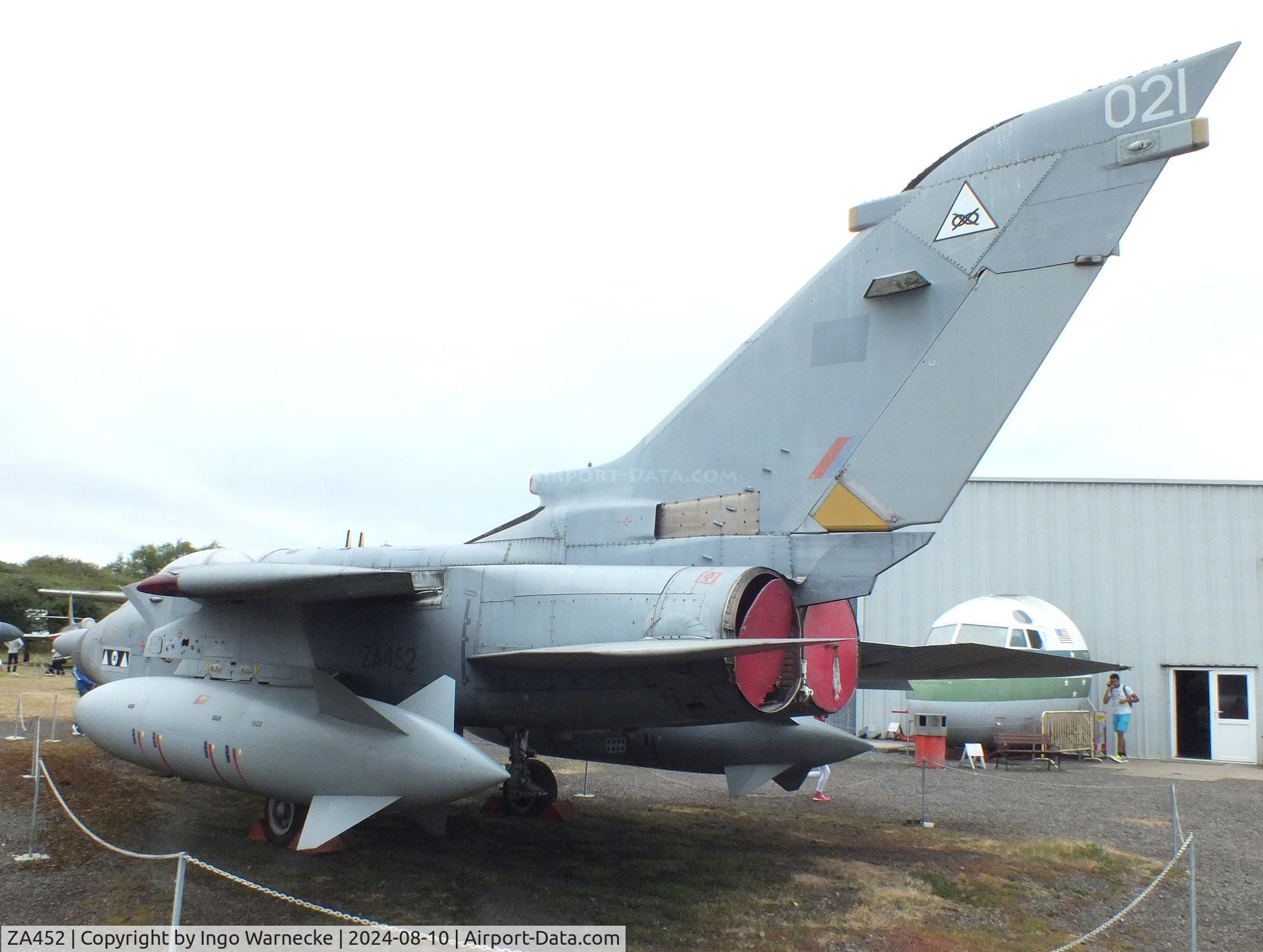 ZA452, 1983 Panavia Tornado GR.4 C/N 247/BS082/3118, Panavia Tornado GR4 at the Midlands Air Museum Coventry