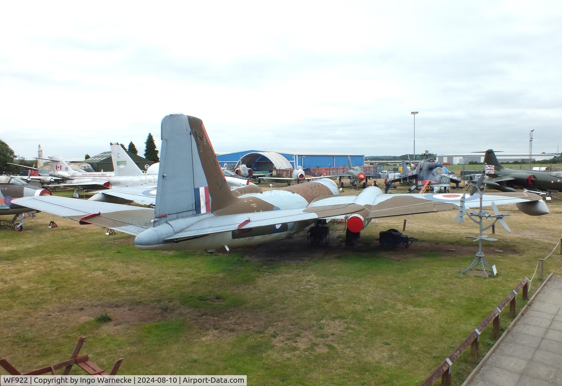 WF922, English Electric PR.3 C/N 71227, English Electric Canberra PR3 at the Midlands Air Museum Coventry
