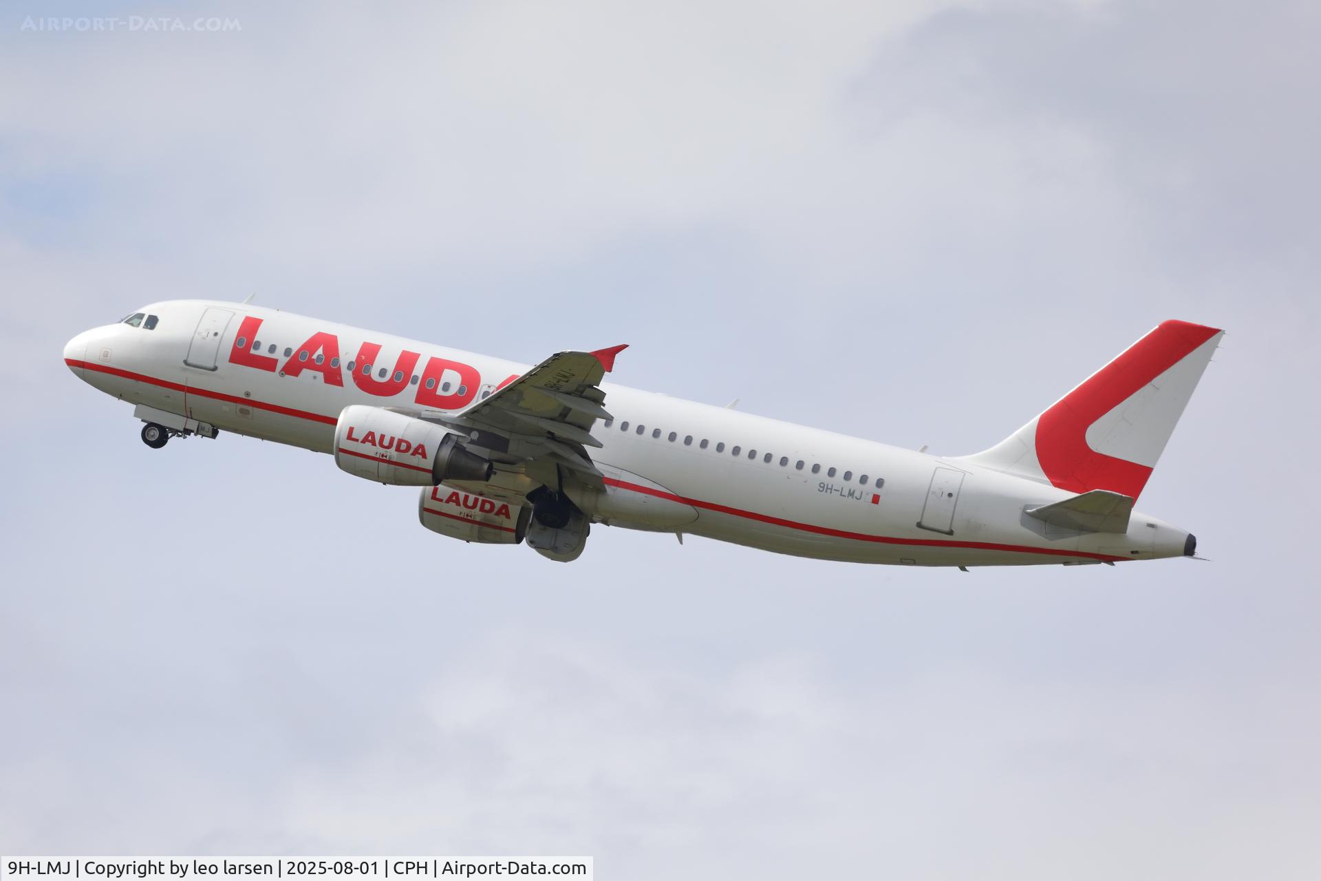 9H-LMJ, 2012 Airbus A320-214 C/N 5140, Copenhagen 1.8.2025