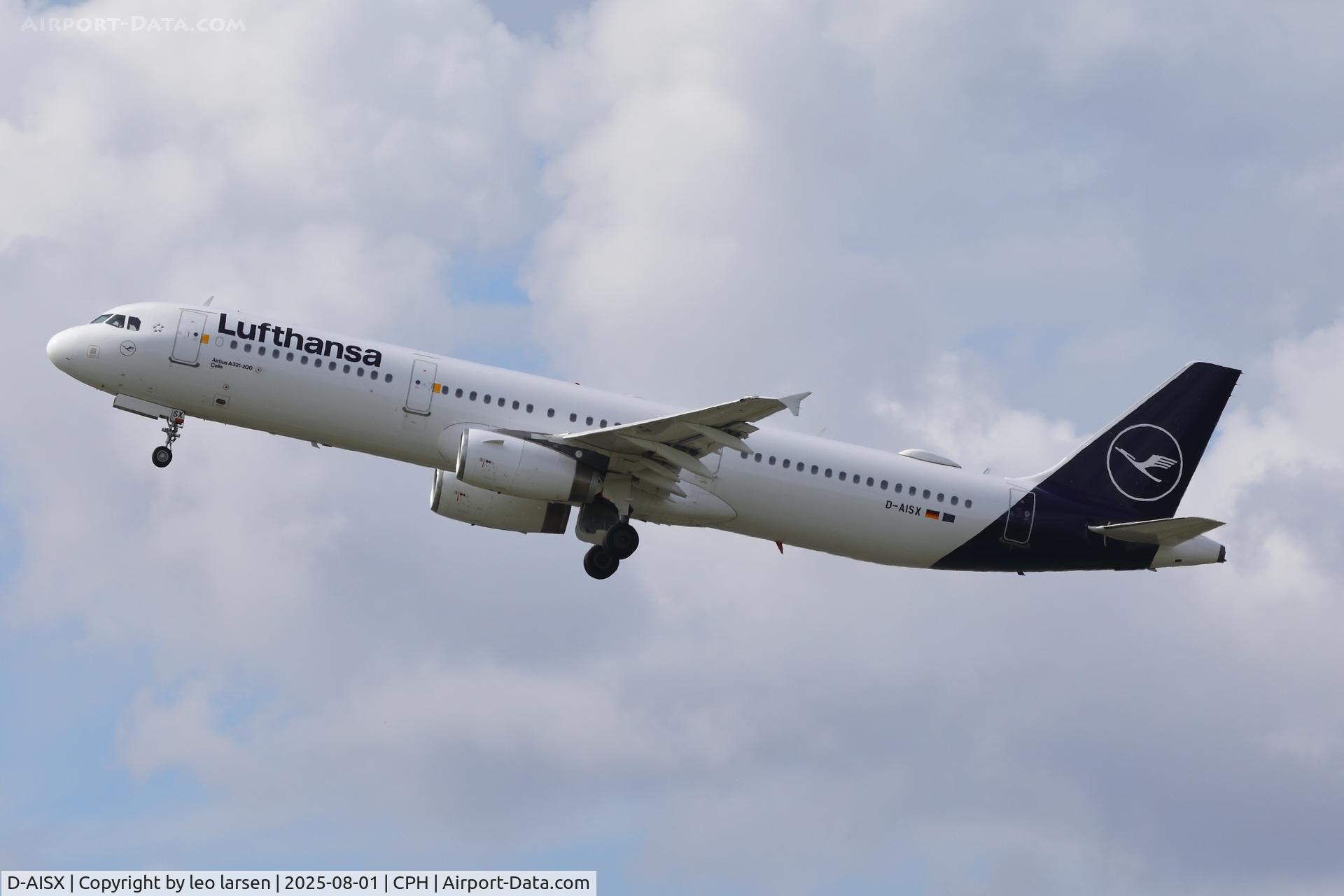 D-AISX, 2009 Airbus A321-231 C/N 4073, Copenhagen 1.8.2025