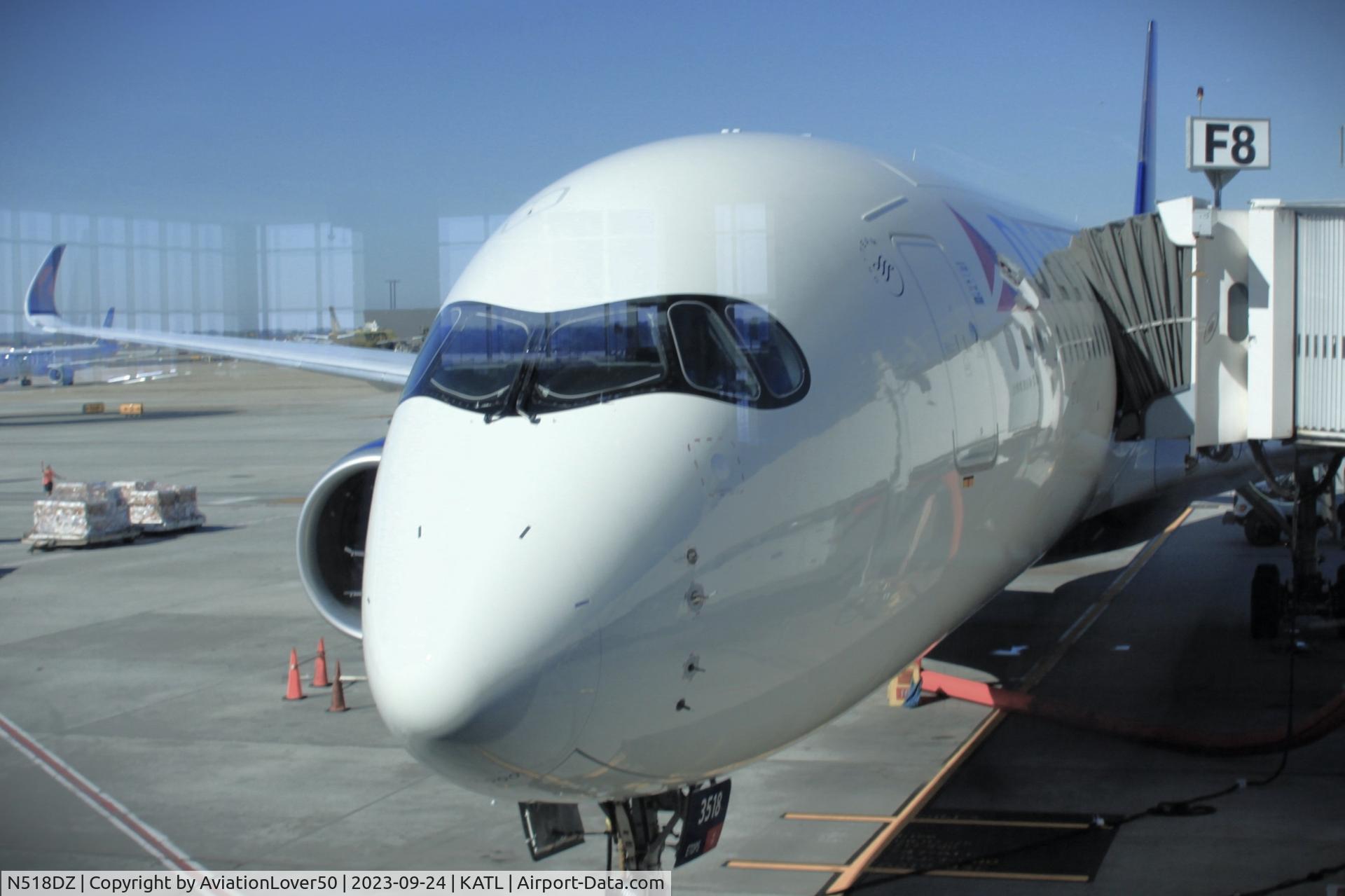 N518DZ, 2022 Airbus A350-941 C/N 580, Delta A359