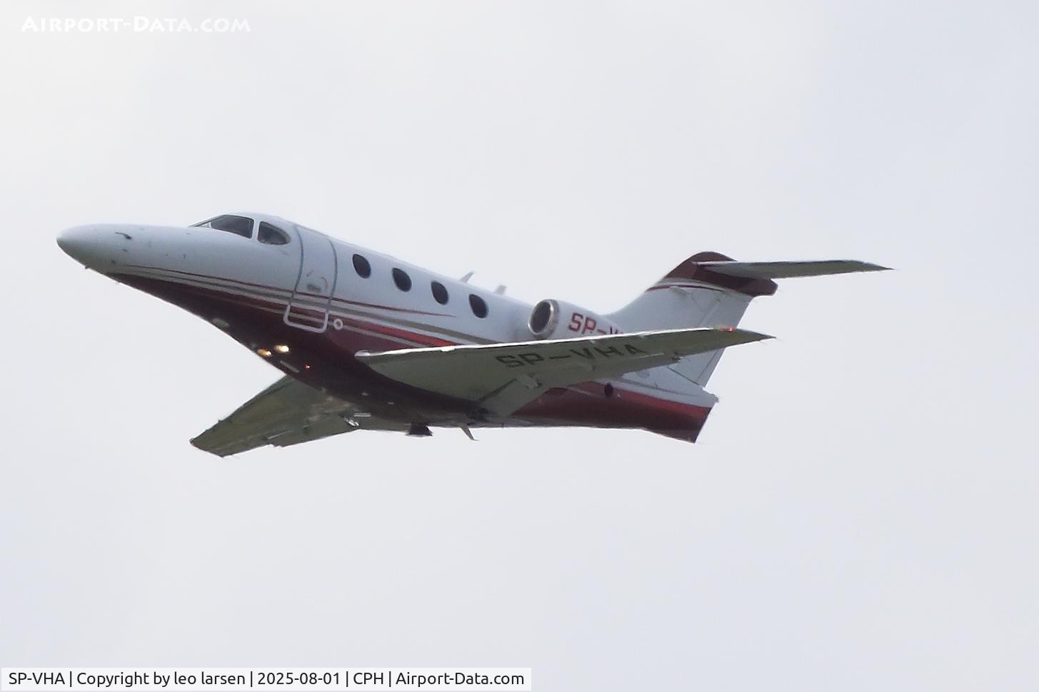 SP-VHA, 2008 Raytheon 390 Premier IA C/N RB-233, Copenhagen 1.8.2025