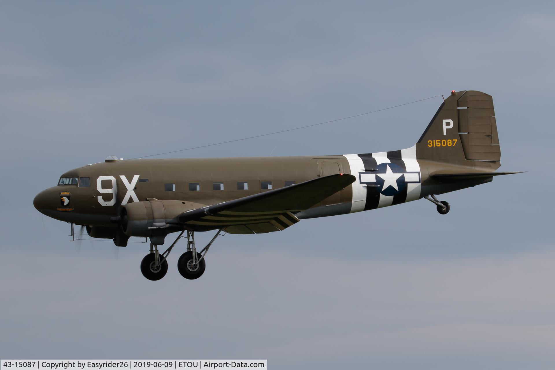 43-15087, 1944 Douglas C-47A C/N 19553, 70 Jahre Luftbrücke Rosinenbomber