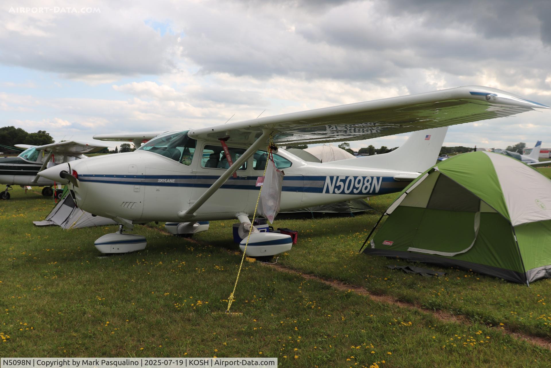 N5098N, 1980 Cessna 182Q Skylane C/N 18267513, Cessna 182Q