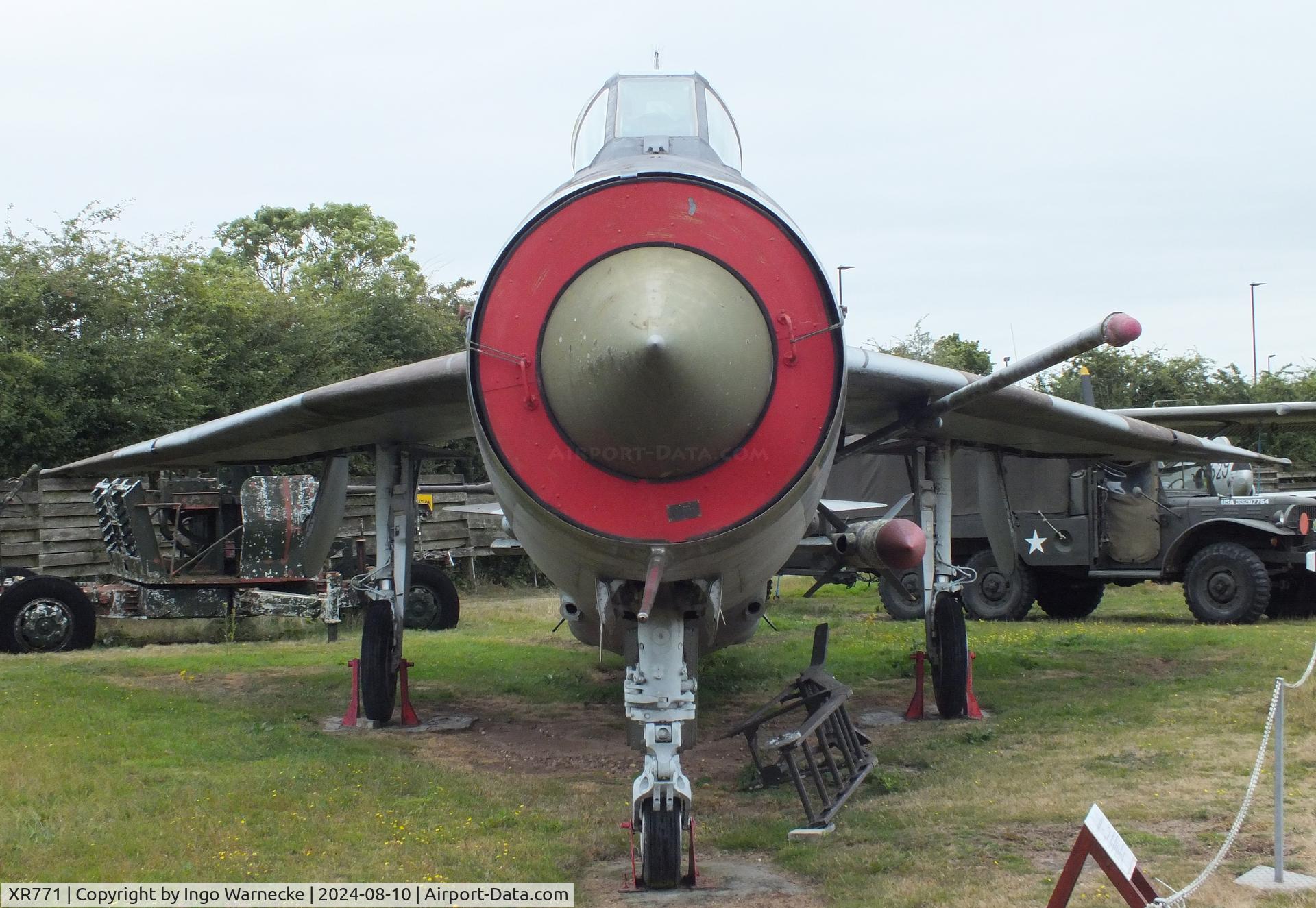 XR771, 1966 English Electric Lightning F.6 C/N 95236, English Electric Lightning F6 at the Midlands Air Museum Coventry