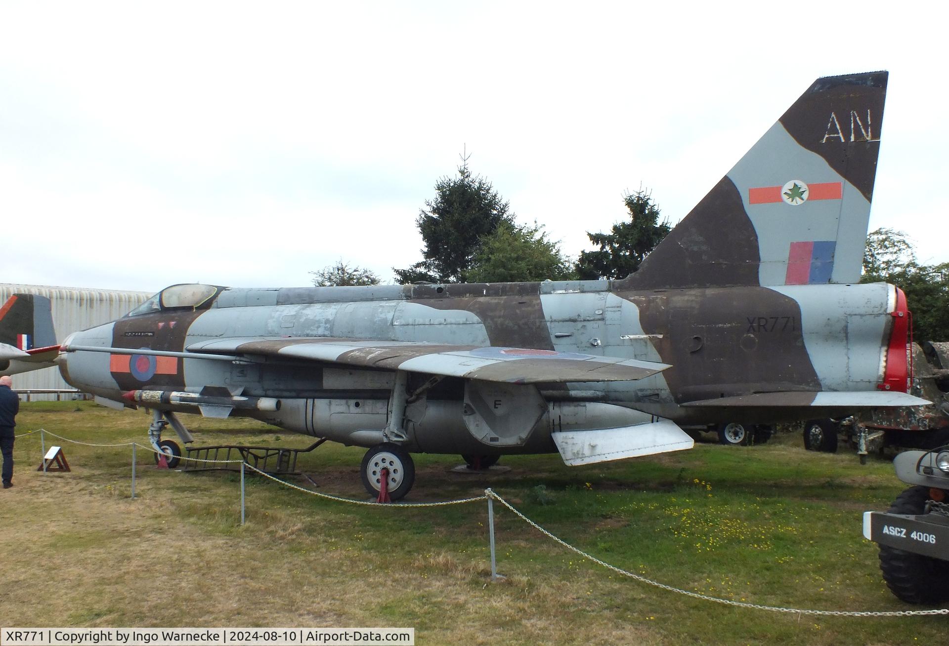 XR771, 1966 English Electric Lightning F.6 C/N 95236, English Electric Lightning F6 at the Midlands Air Museum Coventry