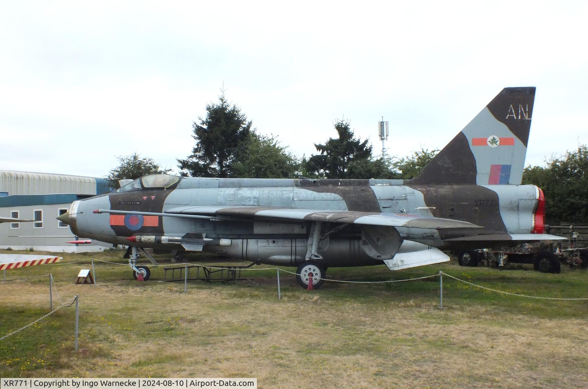 XR771, 1966 English Electric Lightning F.6 C/N 95236, English Electric Lightning F6 at the Midlands Air Museum Coventry