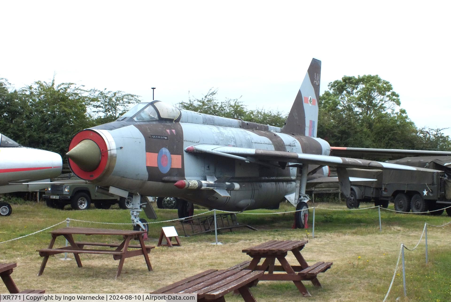 XR771, 1966 English Electric Lightning F.6 C/N 95236, English Electric Lightning F6 at the Midlands Air Museum Coventry