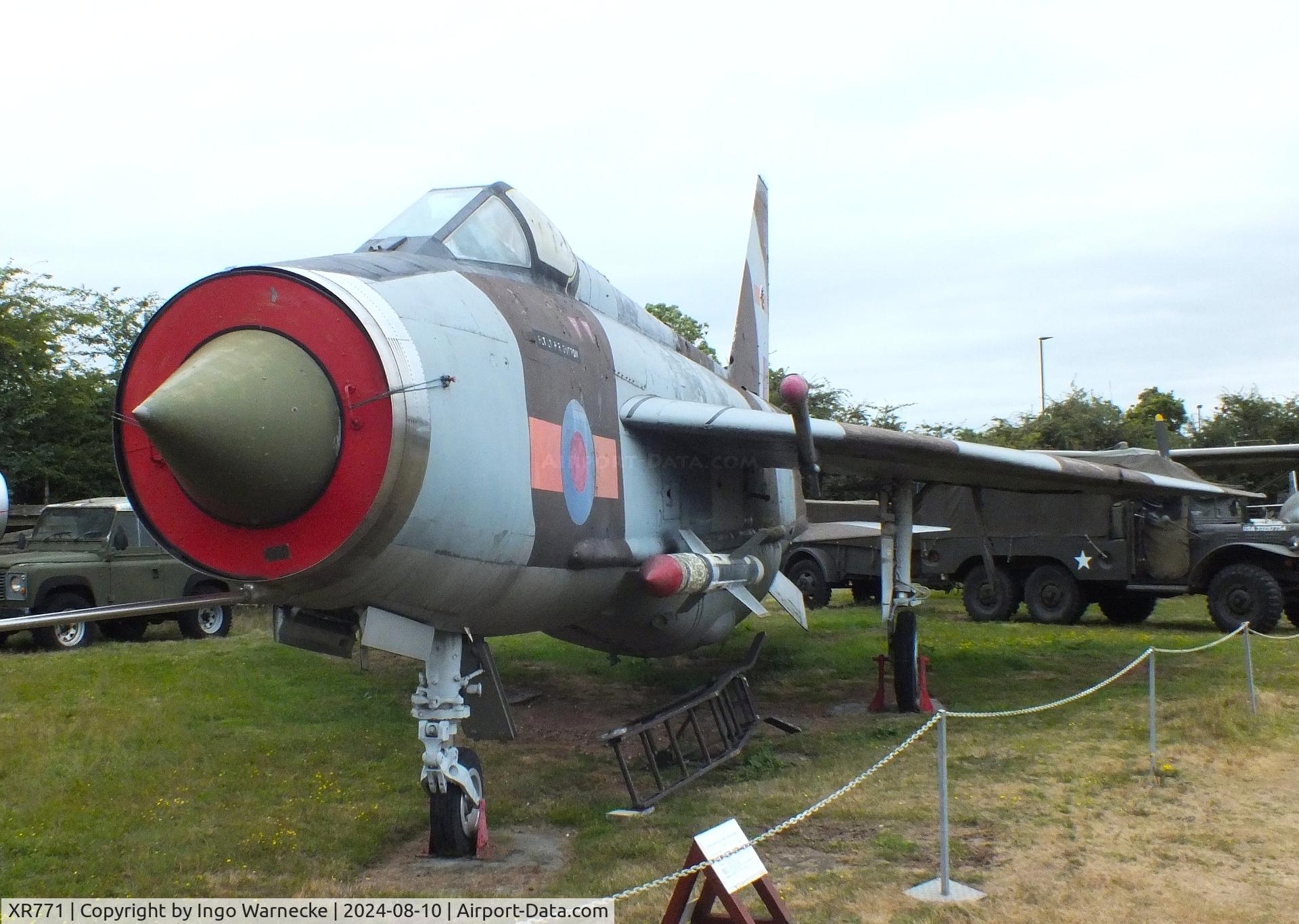 XR771, 1966 English Electric Lightning F.6 C/N 95236, English Electric Lightning F6 at the Midlands Air Museum Coventry