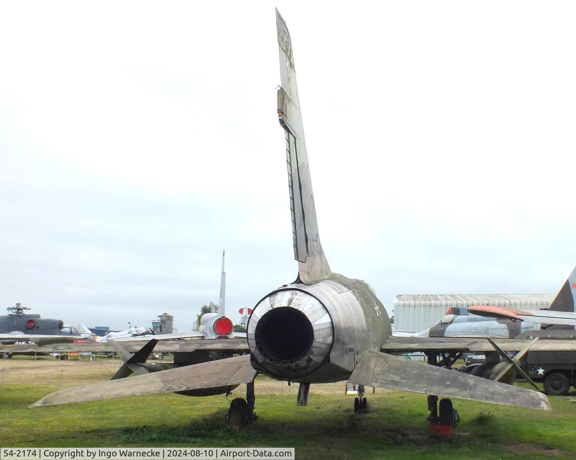54-2174, North American F-100D  Super Sabre C/N 223-54, North American F-100D Super Sabre at the Midlands Air Museum Coventry