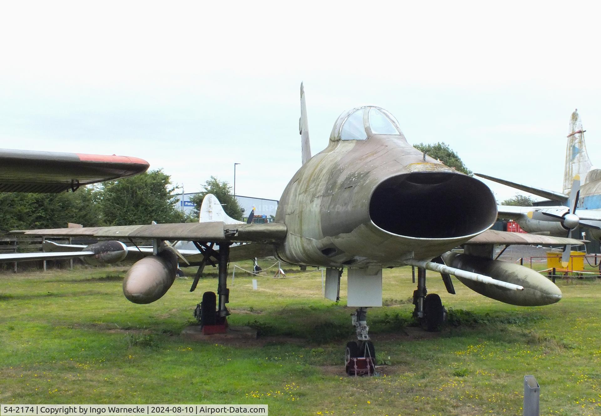 54-2174, North American F-100D  Super Sabre C/N 223-54, North American F-100D Super Sabre at the Midlands Air Museum Coventry