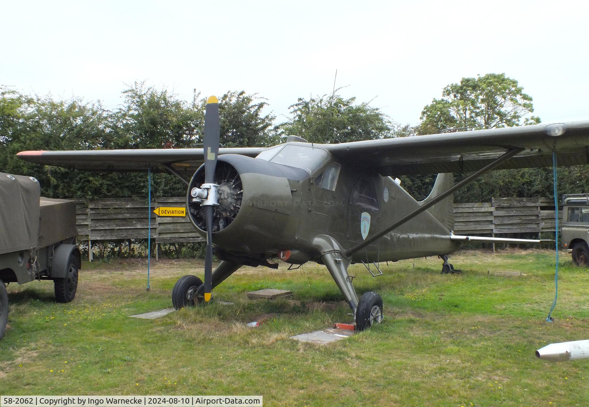 58-2062, 1958 De Havilland Canada U-6A Beaver C/N 1394, De Havilland Canada U-6A (DHC-2) Beaver at the Midlands Air Museum Coventry