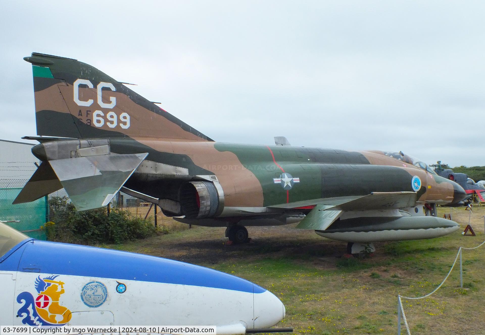 63-7699, 1963 McDonnell F-4C Phantom II C/N 839, McDonnell F-4C Phantom II at the Midlands Air Museum Coventry