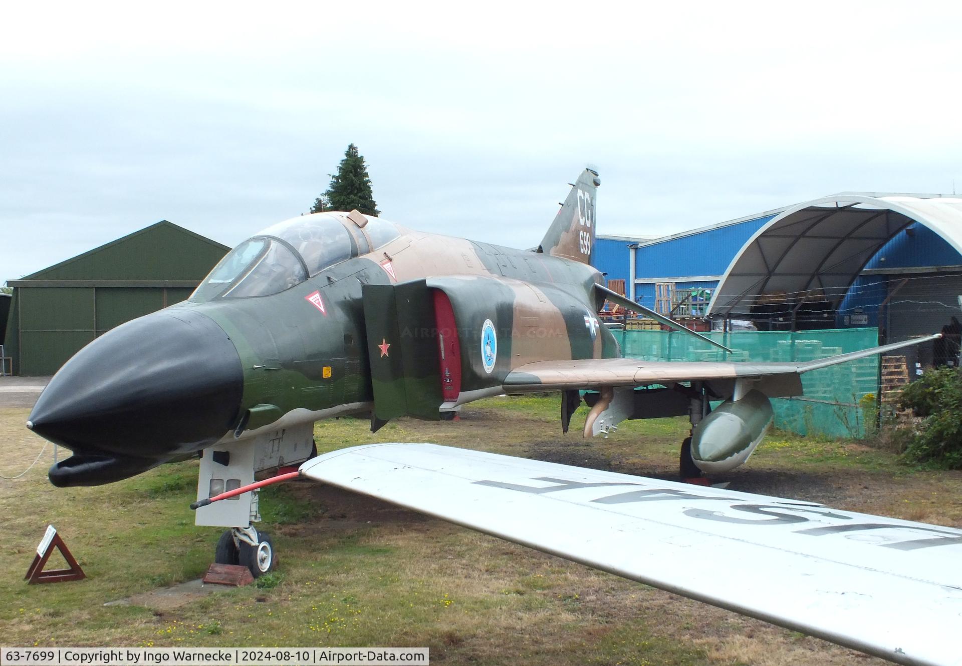 63-7699, 1963 McDonnell F-4C Phantom II C/N 839, McDonnell F-4C Phantom II at the Midlands Air Museum Coventry