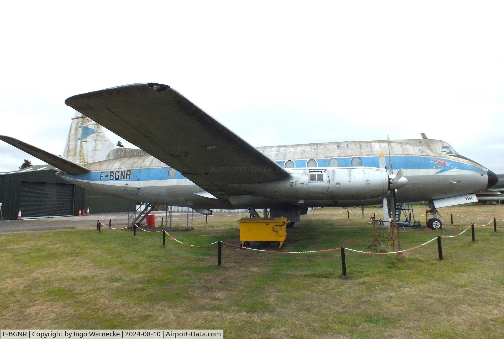 F-BGNR, 1954 Vickers Viscount 708 C/N 35, Vickers Viscount 708 at the Midlands Air Museum Coventry